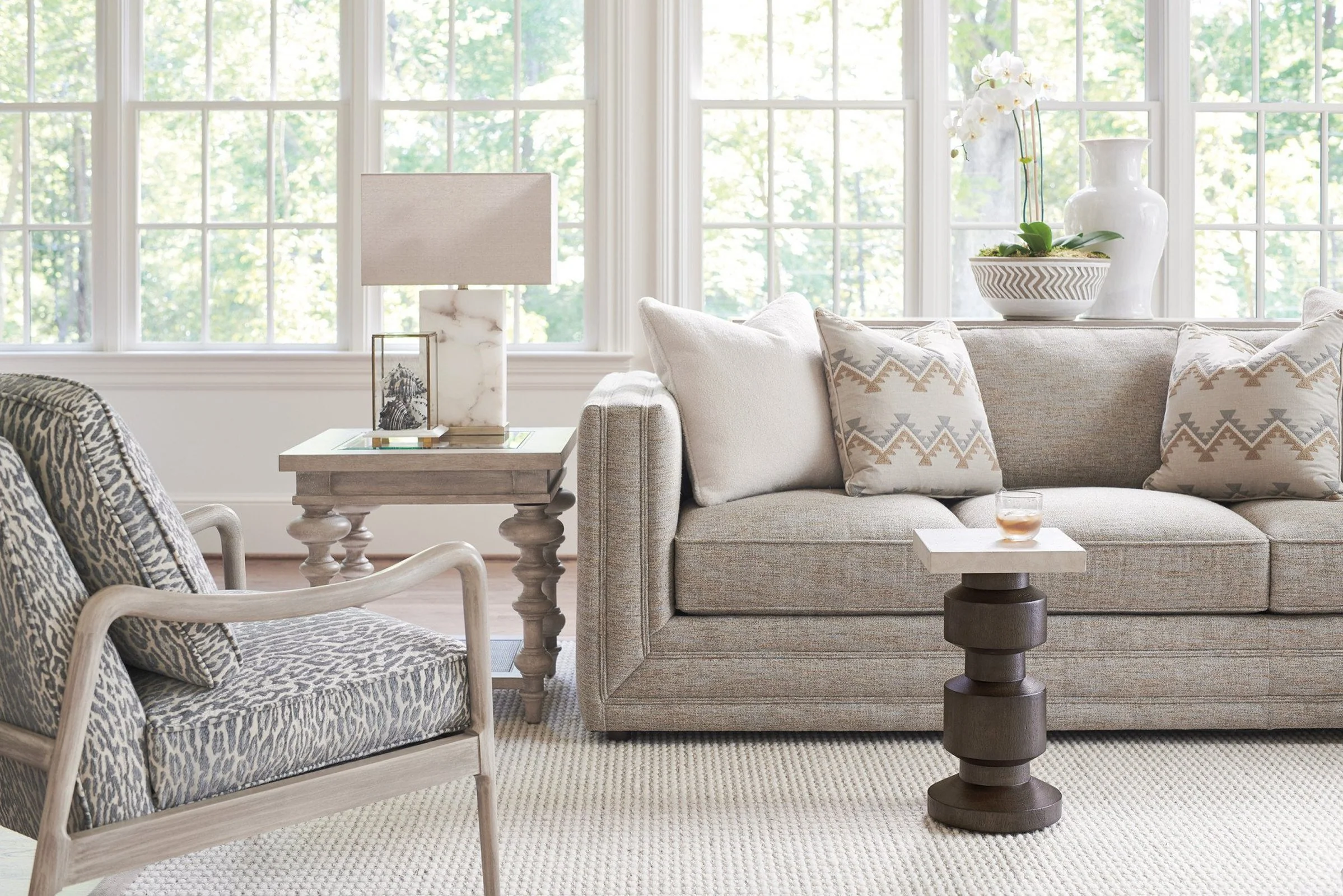 Barclay Butera Malibu Calamigos Accent Table - Image 2