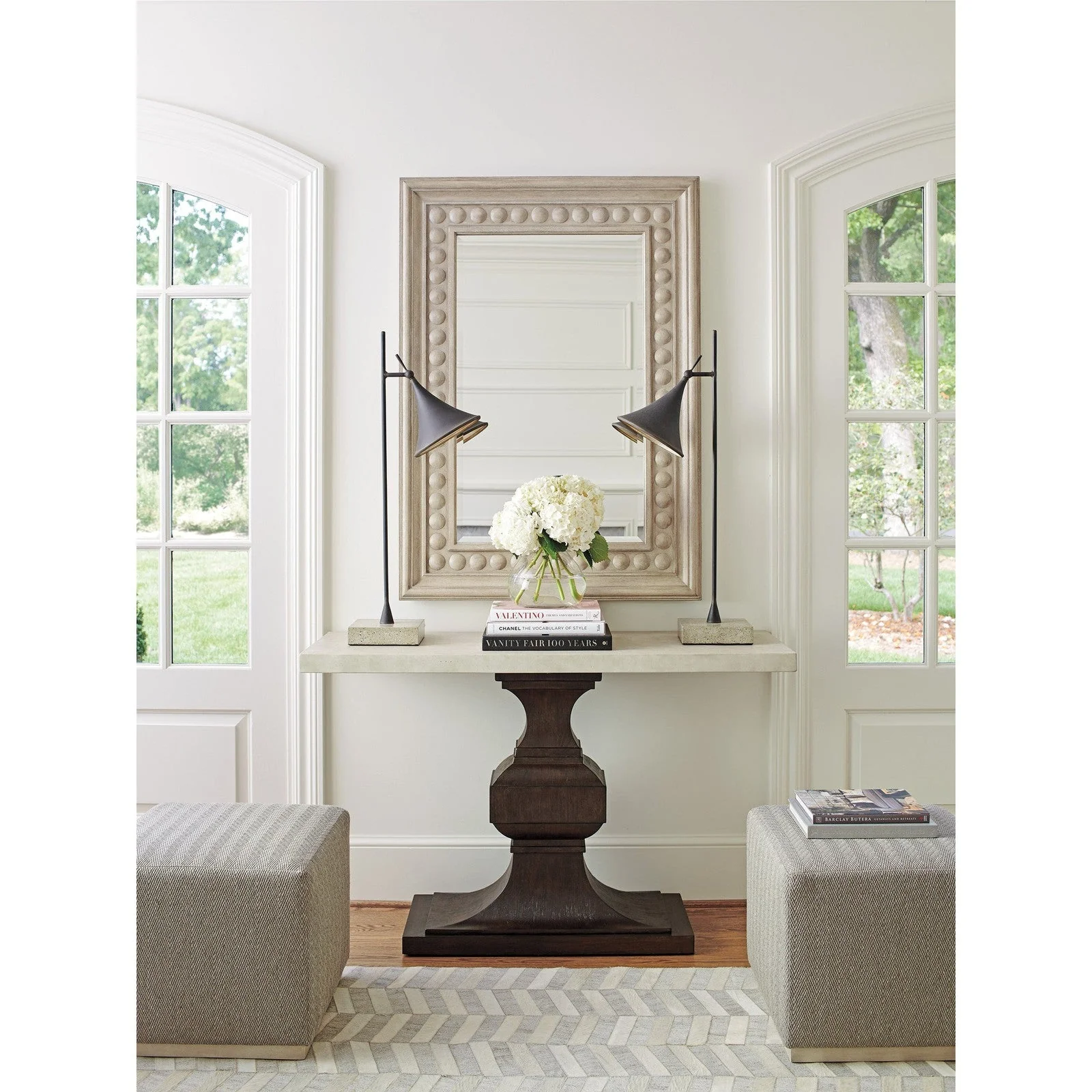 Barclay Butera Malibu Las Flores Mirror - 52 Inch - Image 3