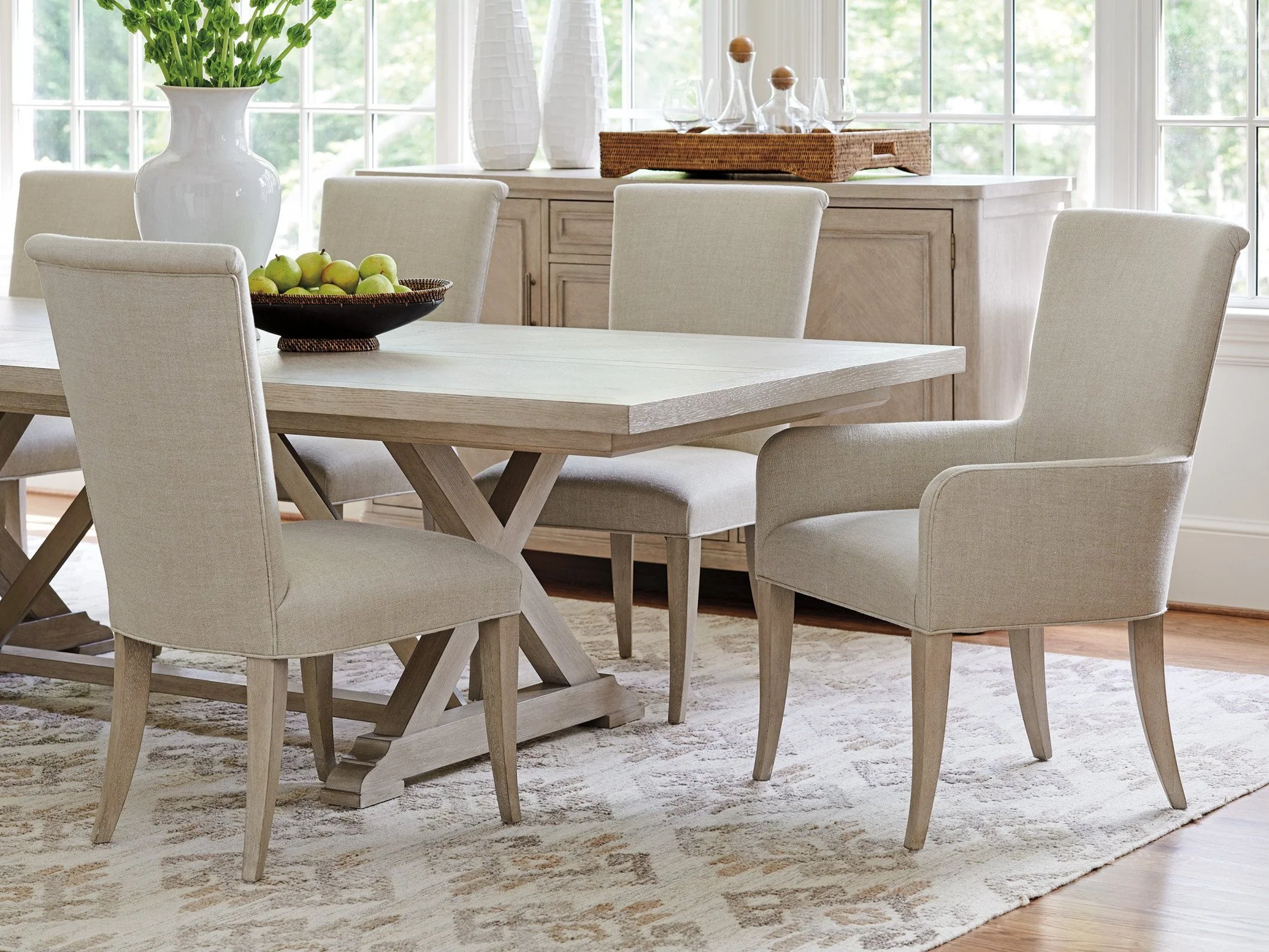 Barclay Butera Malibu Serra Upholstered Arm Chair As Shown - Image 4
