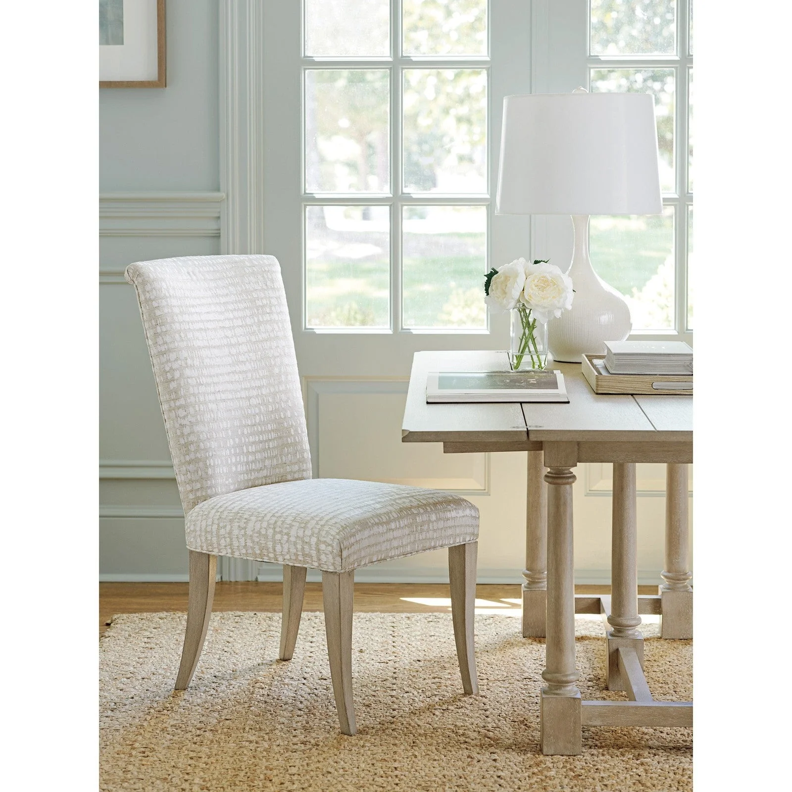 Barclay Butera Malibu Serra Upholstered Side Chair - 20.5 Inch - Image 2