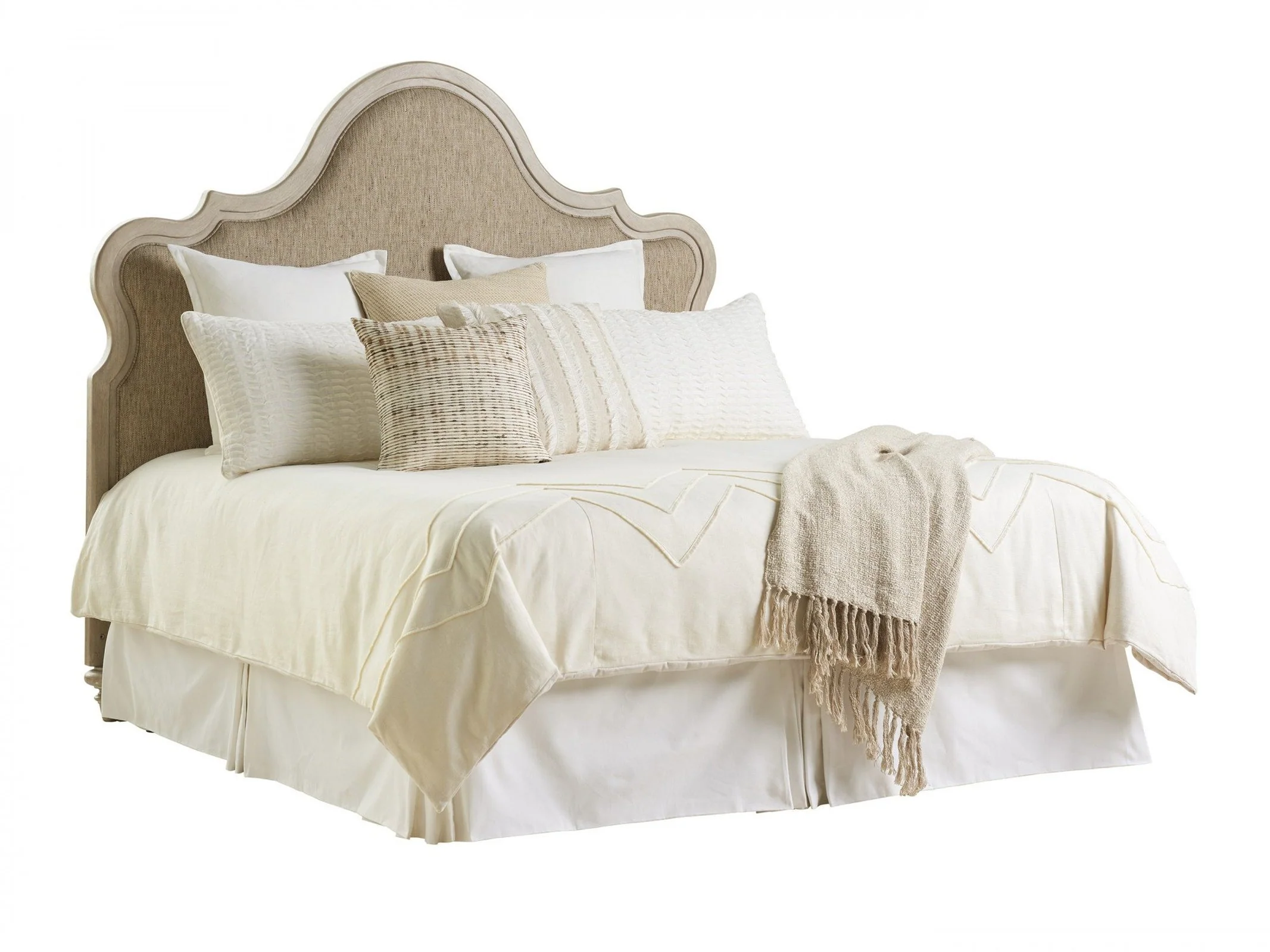 Barclay Butera Malibu Zuma Upholstered Panel Bed - Image 5