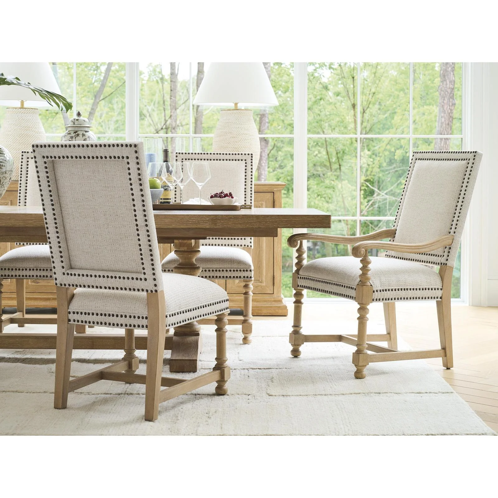 Barclay Butera Montecito Anderson Upholstered Arm Chair - Image 2