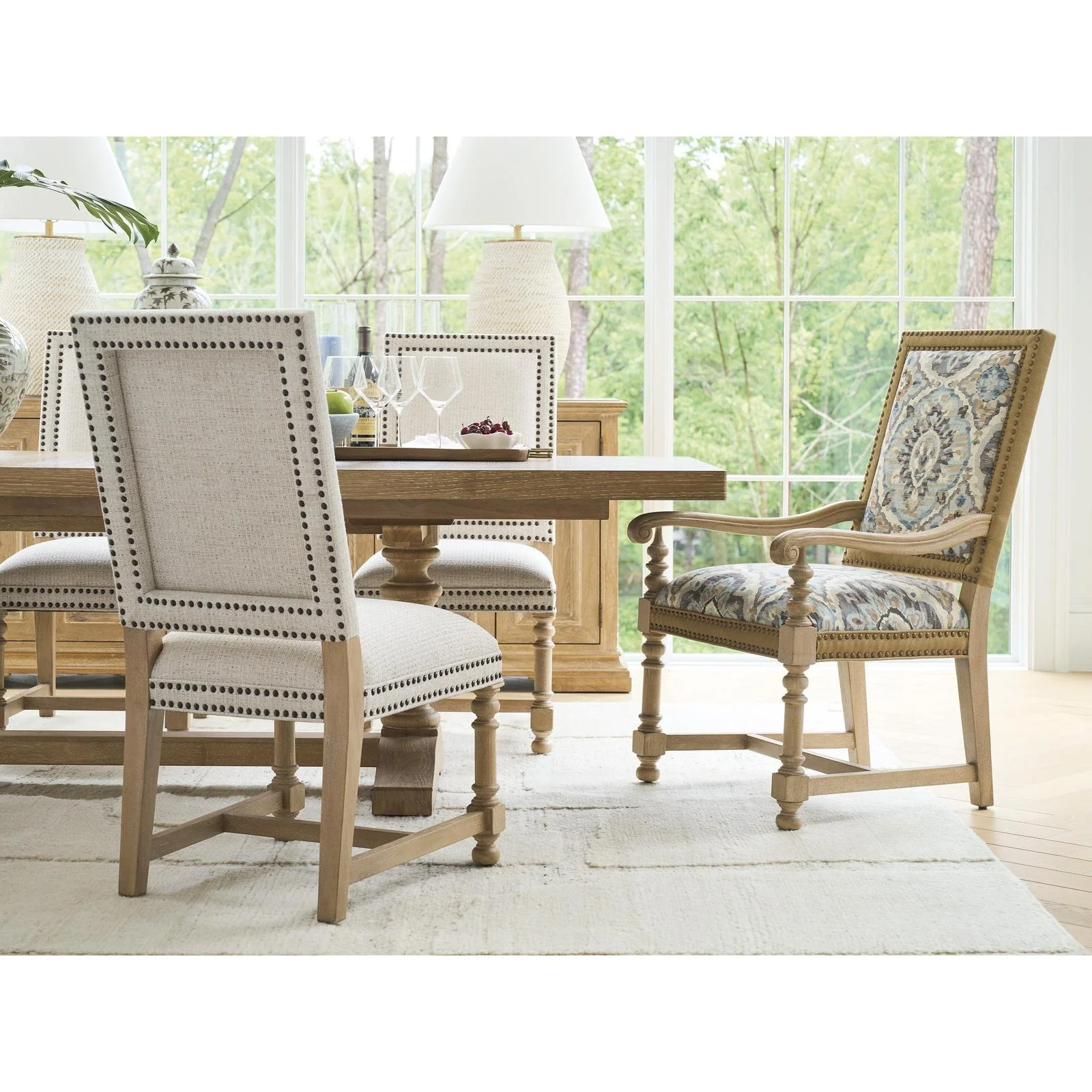 Barclay Butera Montecito Anderson Upholstered Side Chair - Image 3