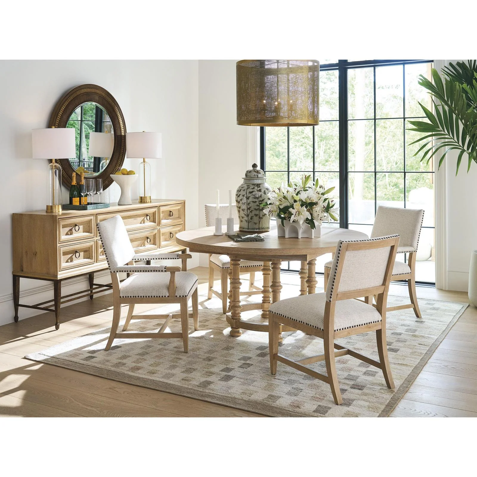 Barclay Butera Montecito Colburn Upholstered Side Chair - Image 3