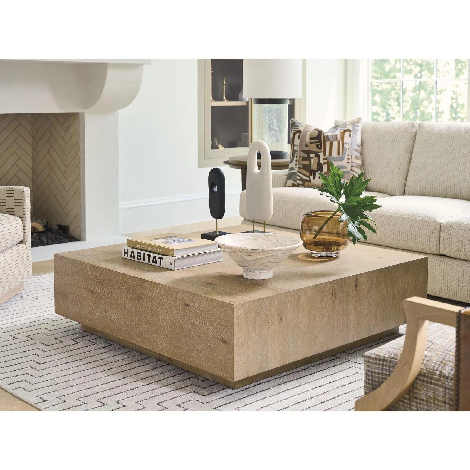 Barclay Butera Montecito Danielson Square Cocktail Table - Image 2