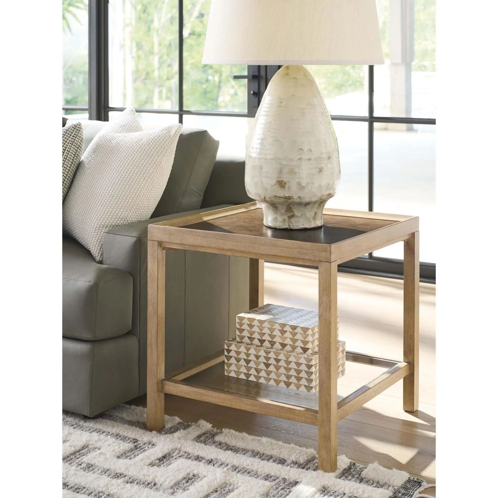 Barclay Butera Montecito Dutton Side Table - Image 2