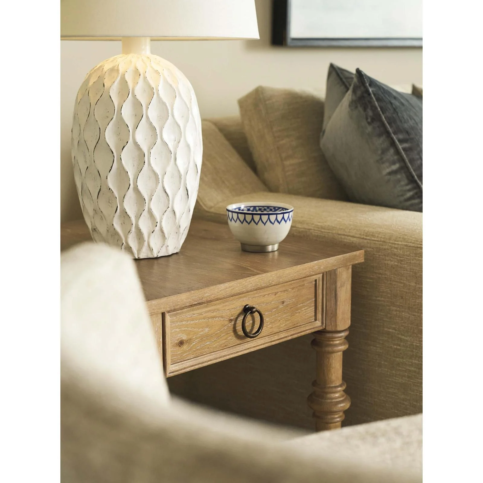 Barclay Butera Montecito Hollister End Table - Image 3