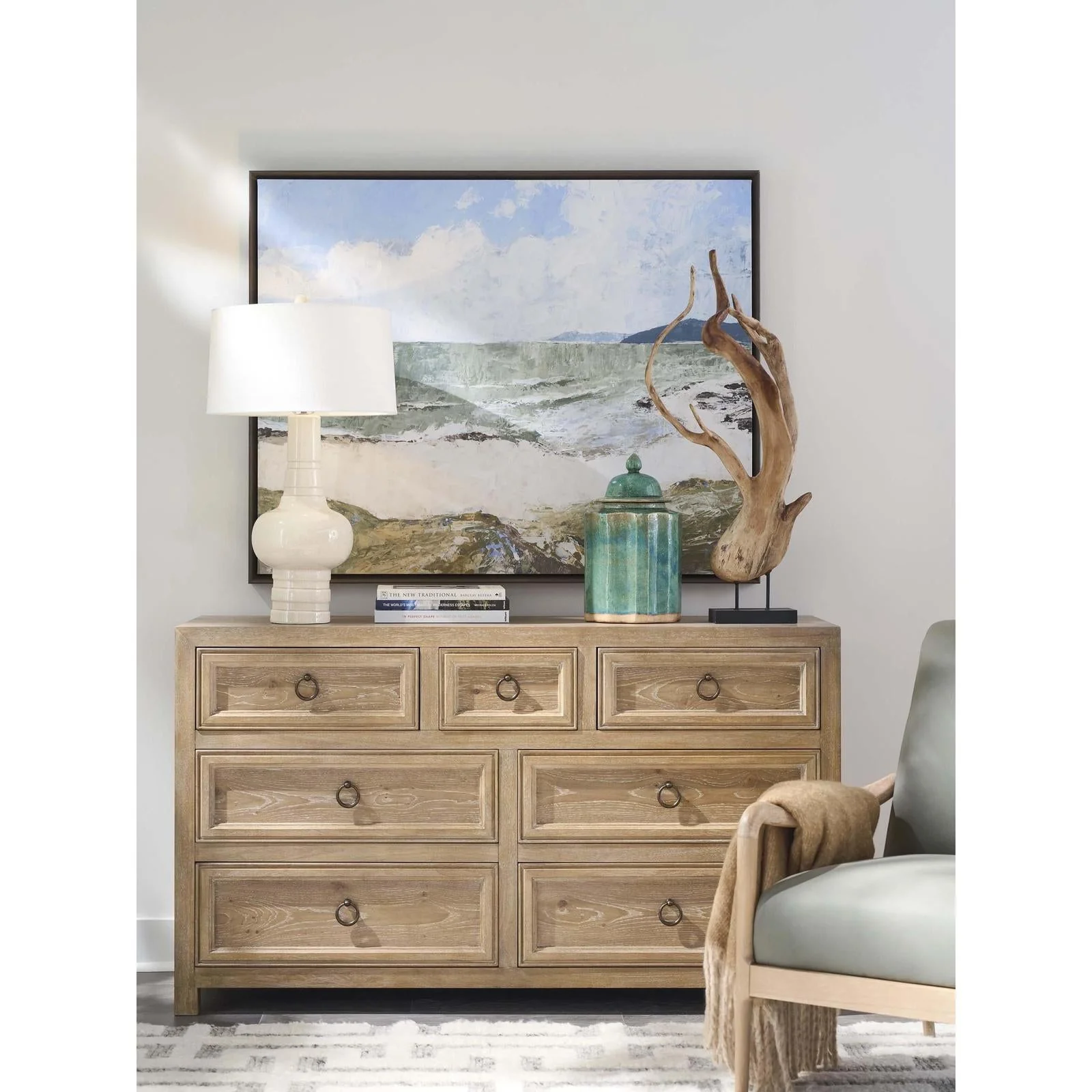 Barclay Butera Montecito Sullivan Double Dresser - Image 2