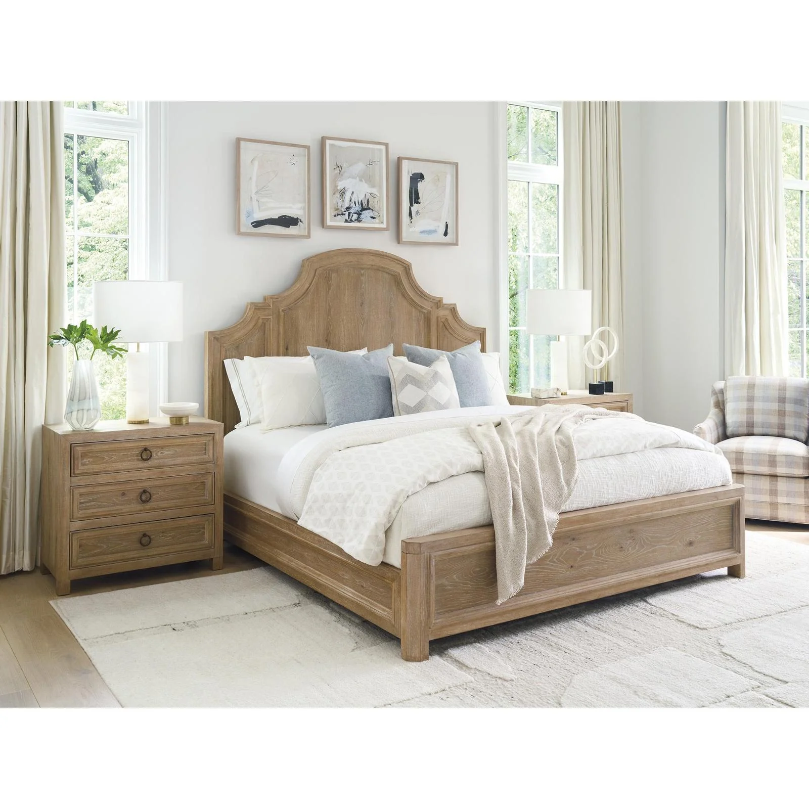 Barclay Butera Montecito Valley Club Panel Bed - Image 2