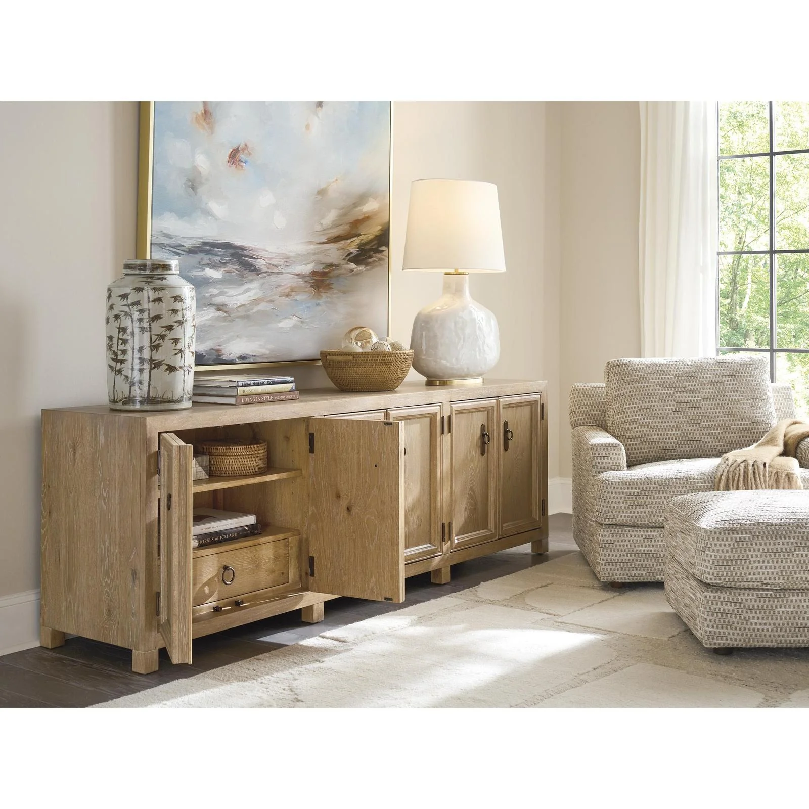 Barclay Butera Montecito Westbourne Media Console - Image 3