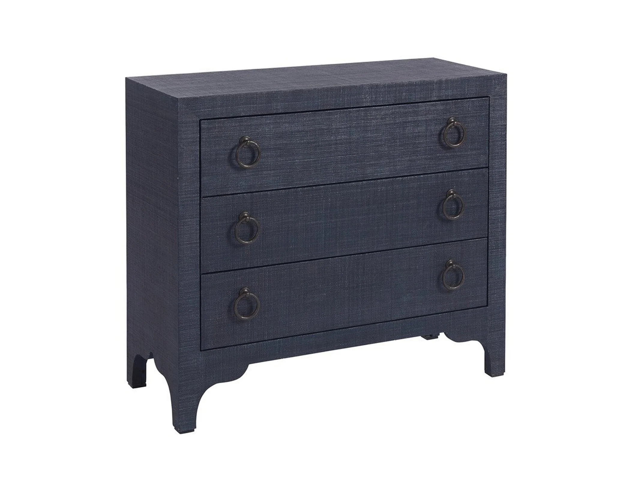 Barclay Butera Newport Balboa Island Raffia Hall Chest - Image 4