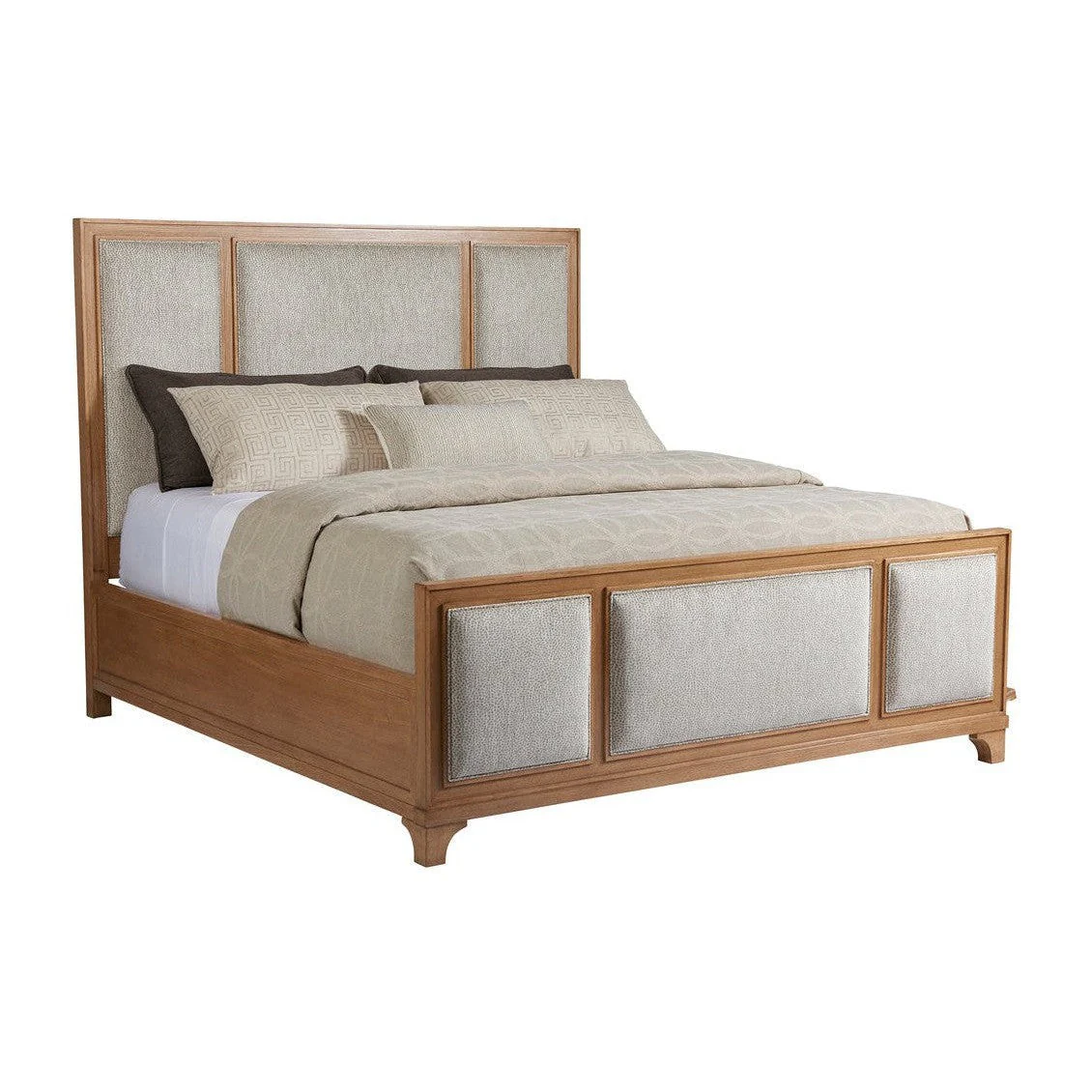 Barclay Butera Newport Crystal Cove Upholstered Panel Bed I - Image 3
