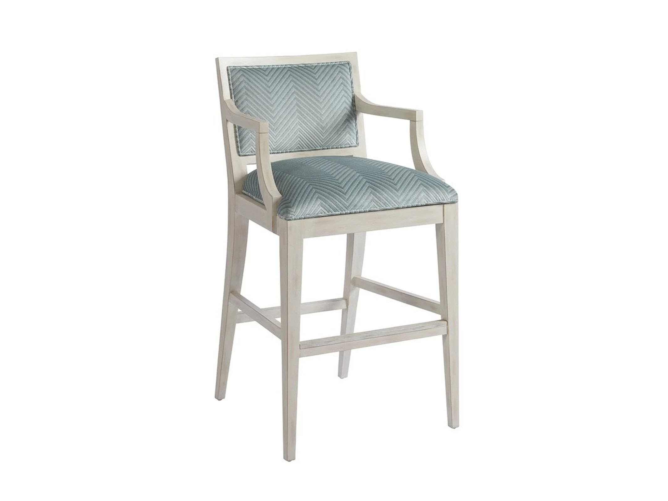 Barclay Butera Newport Eastbluff Upholstered Bar Stool Customizable - Image 4