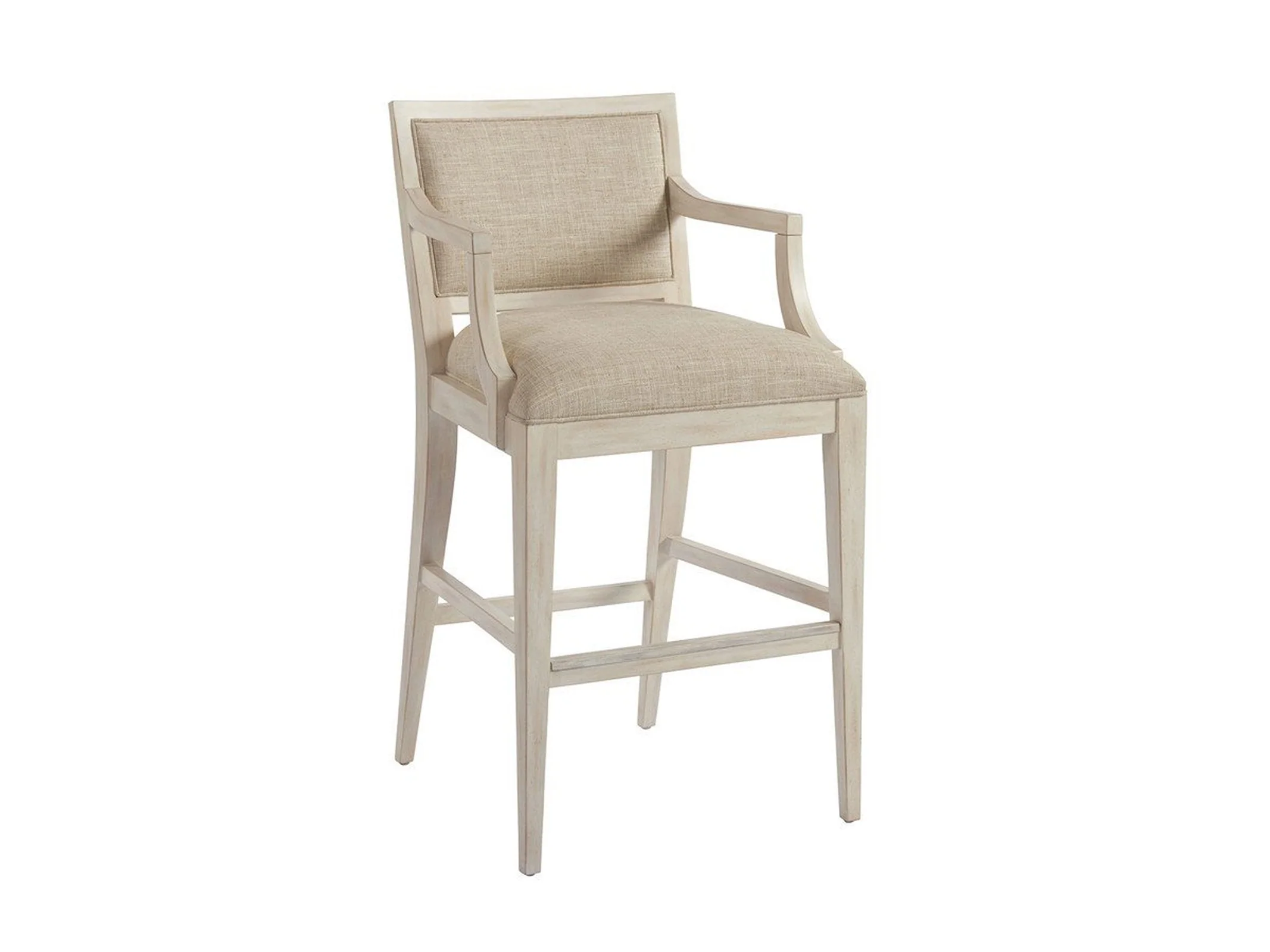 Barclay Butera Newport Eastbluff Upholstered Bar Stool As Shown - Image 10