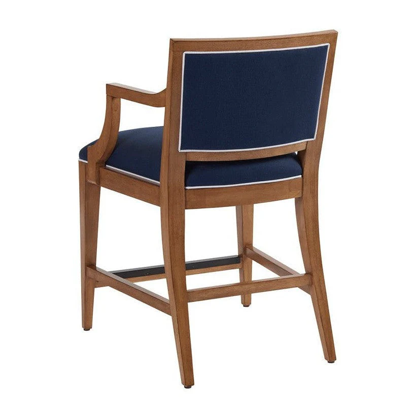 Barclay Butera Newport Eastbluff Upholstered Counter Stool - Image 3