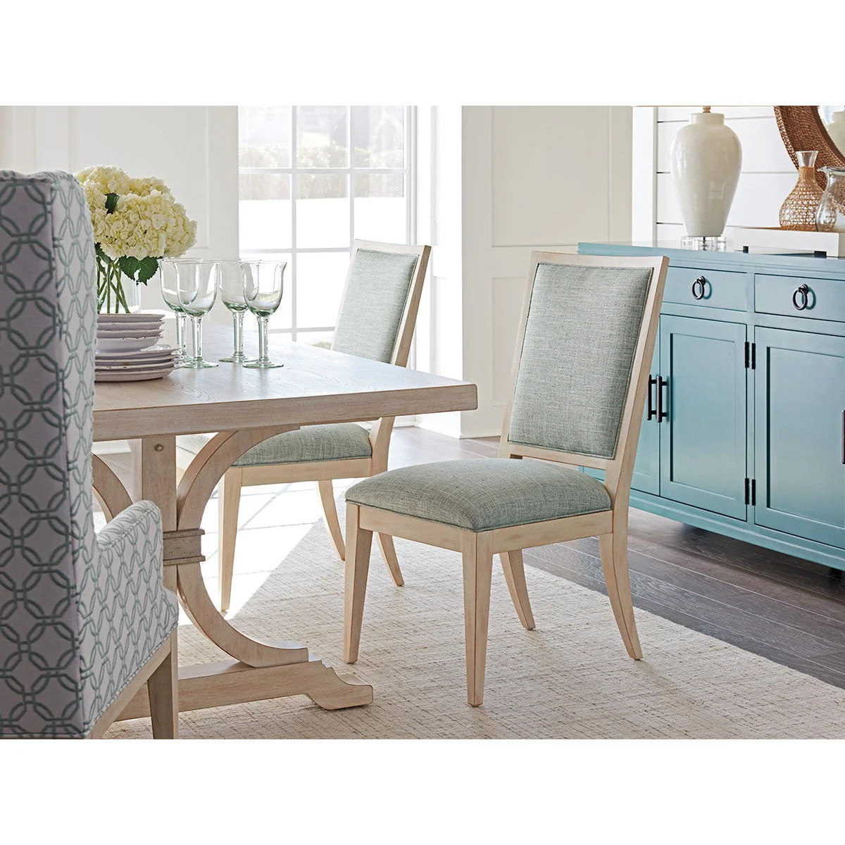 Barclay Butera Newport Eastbluff Upholstered Side Chair - Image 2