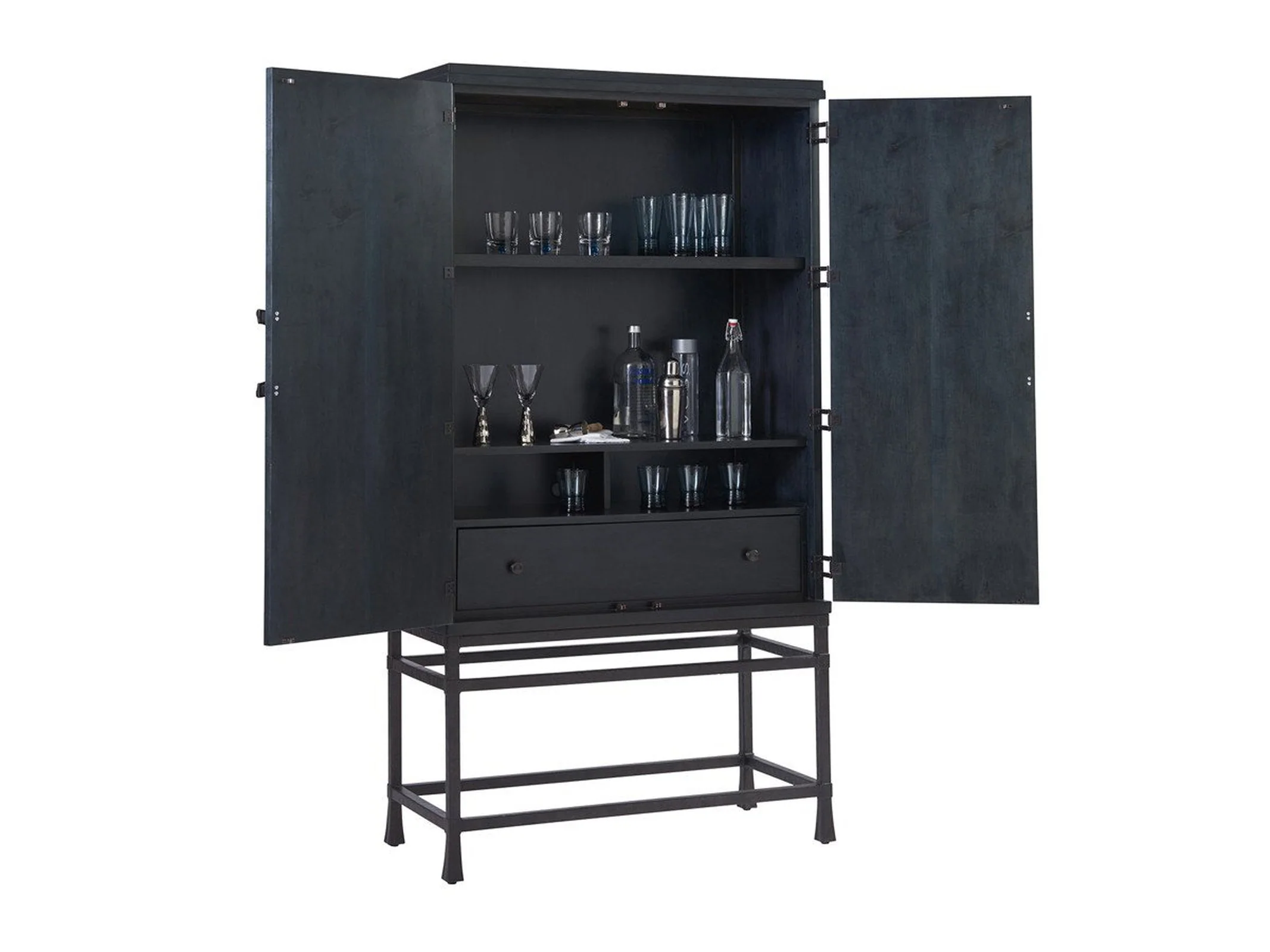 Barclay Butera Newport Jade Bar/Chest On Stand - Image 11