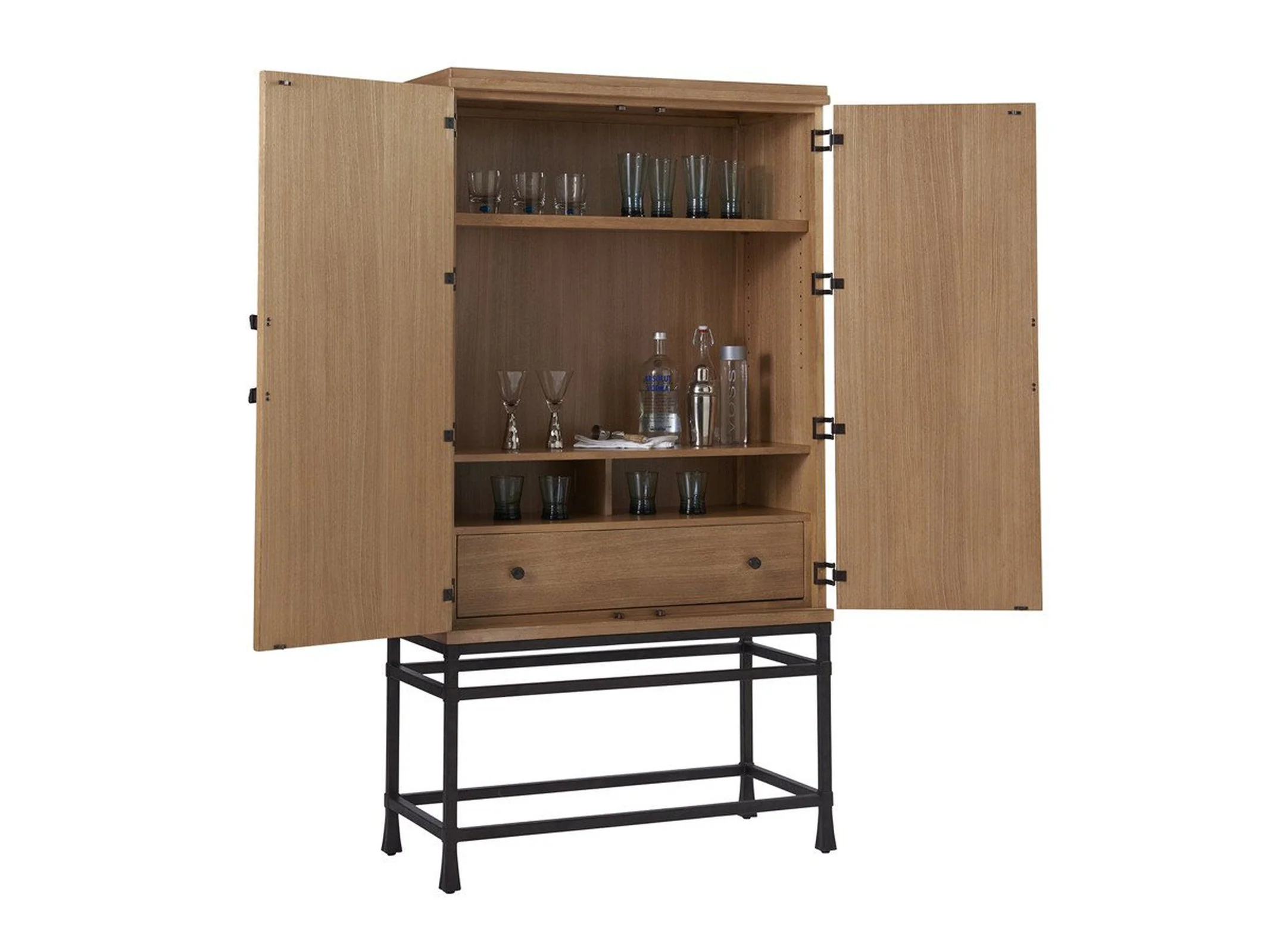 Barclay Butera Newport Jade Bar/Chest On Stand - Image 3