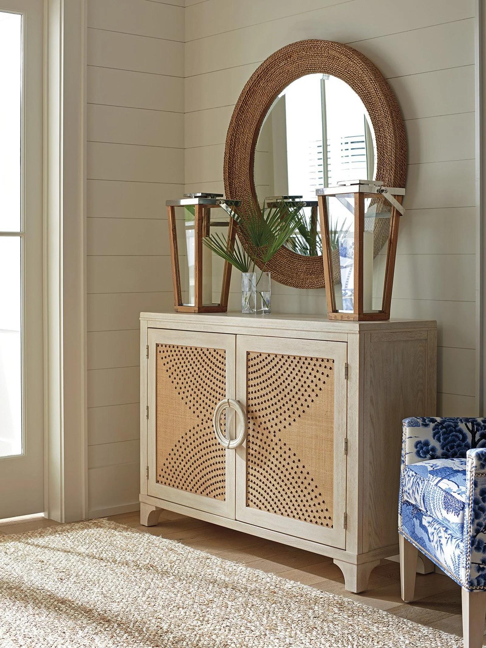 Barclay Butera Newport Lido Isle Nailhead Hall Chest - Image 7