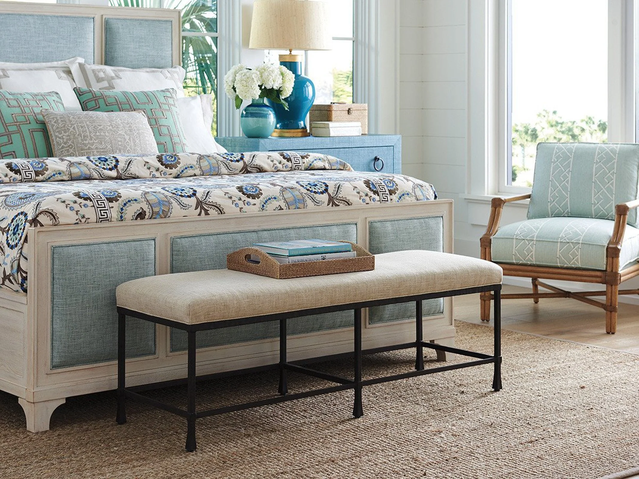 Barclay Butera Newport Ruby Bed Bench - Image 3
