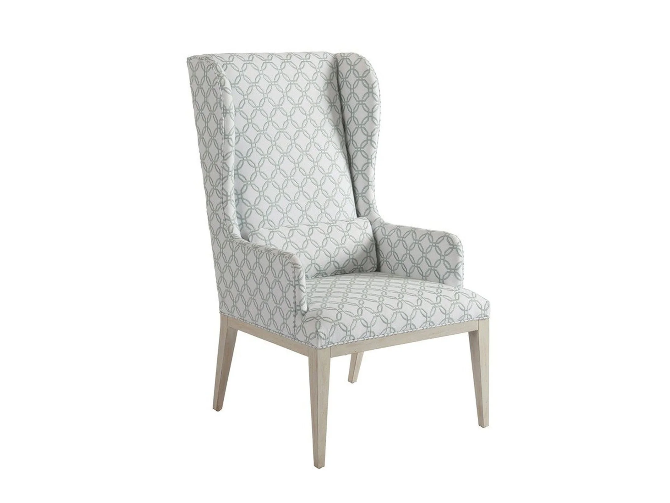 Barclay Butera Newport Seacliff Upholstered Host Wing Chair Customizable - Image 9