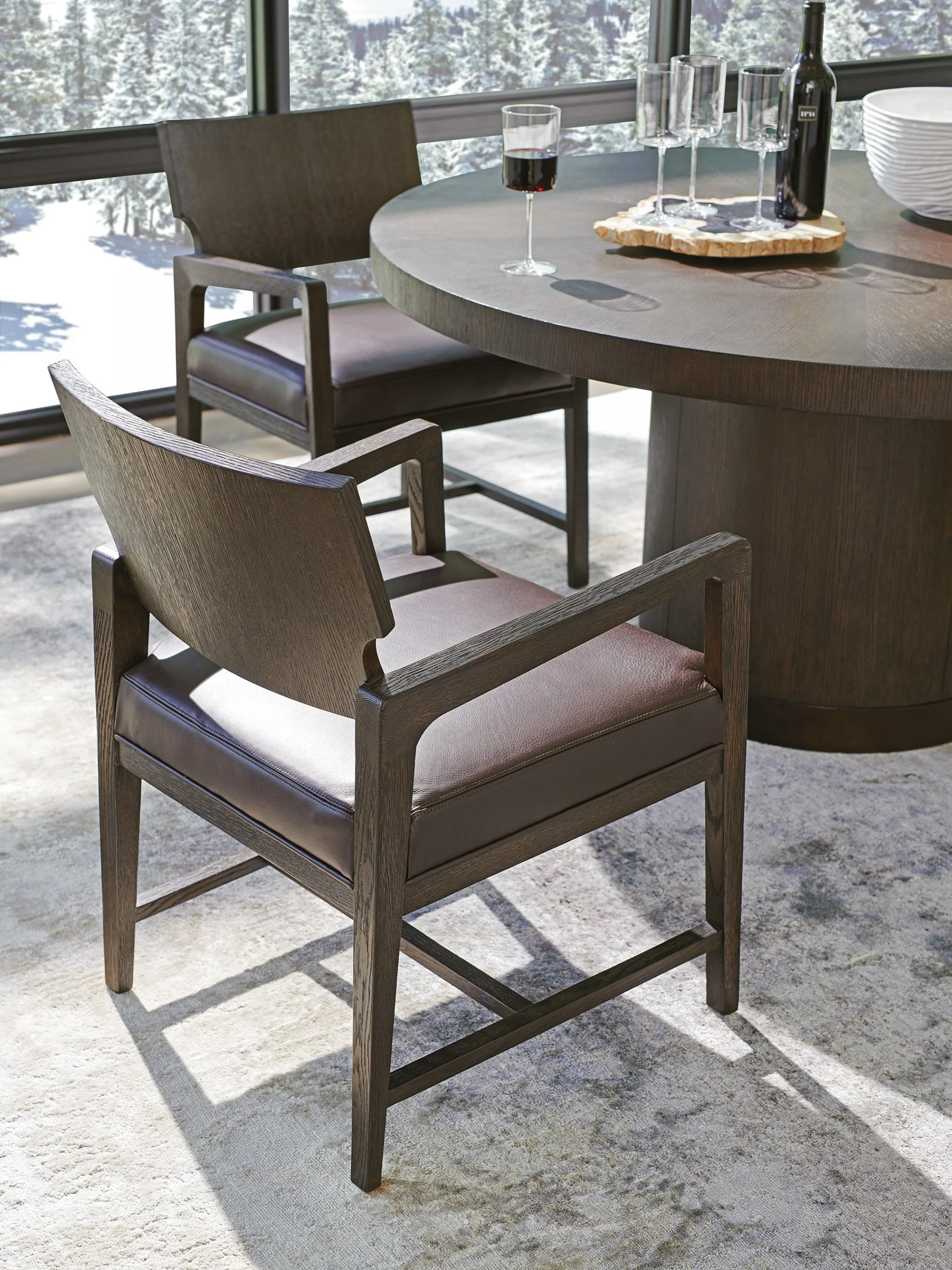 Barclay Butera Park City Highland Dining Chair As Shown - Image 2
