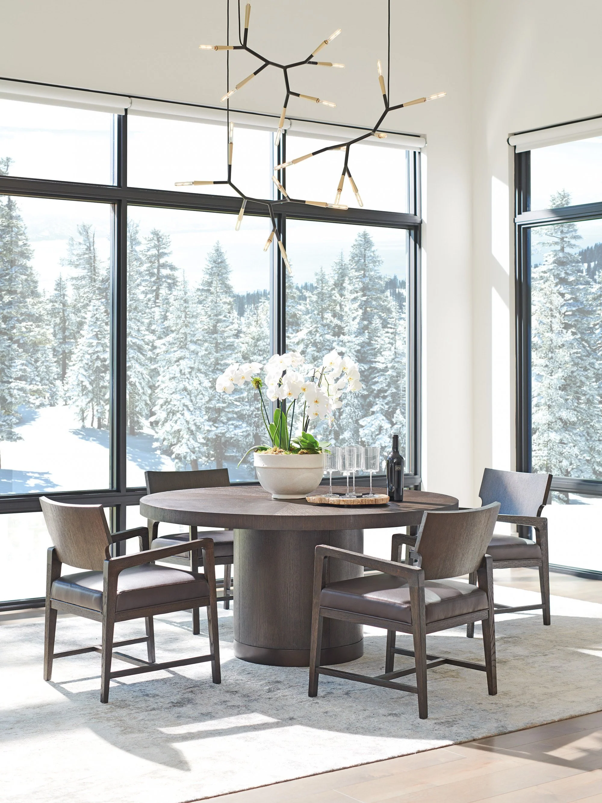 Barclay Butera Park City Highland Dining Chair As Shown - Image 4