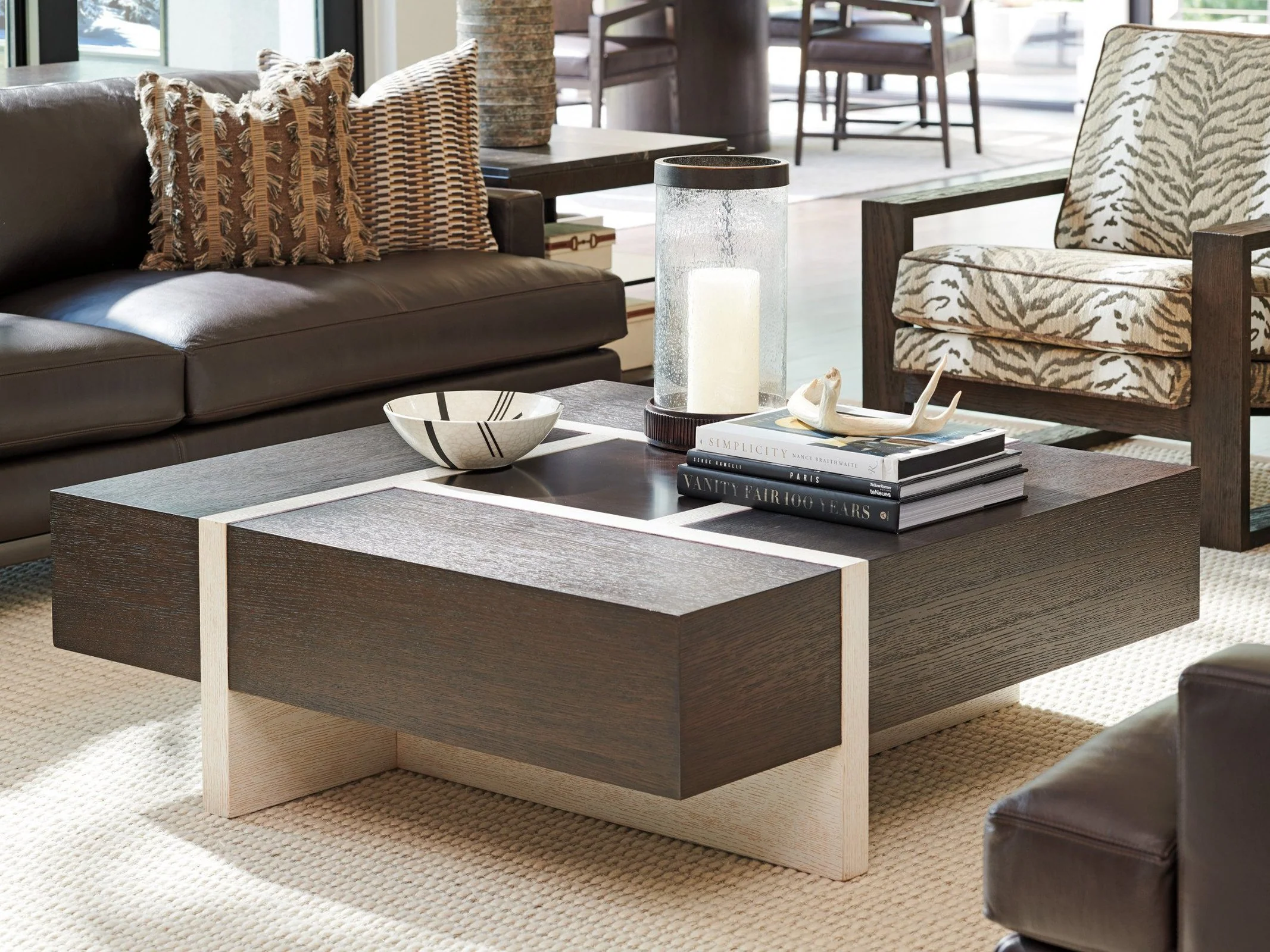 Barclay Butera Park City Solace Square Cocktail Table - Image 2