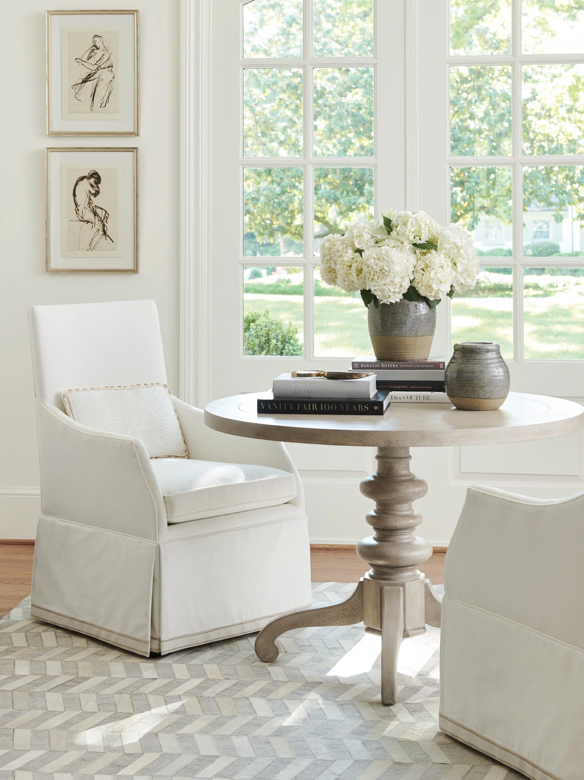 Barclay Butera Upholstery Adelaide Dining Chair - Image 3