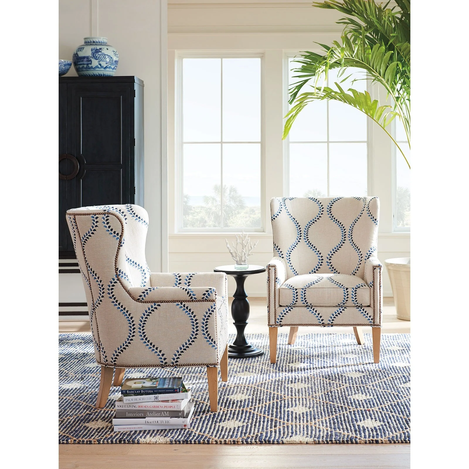 Barclay Butera Upholstery Avery Wing Chair - 30.5 Inch - Image 5