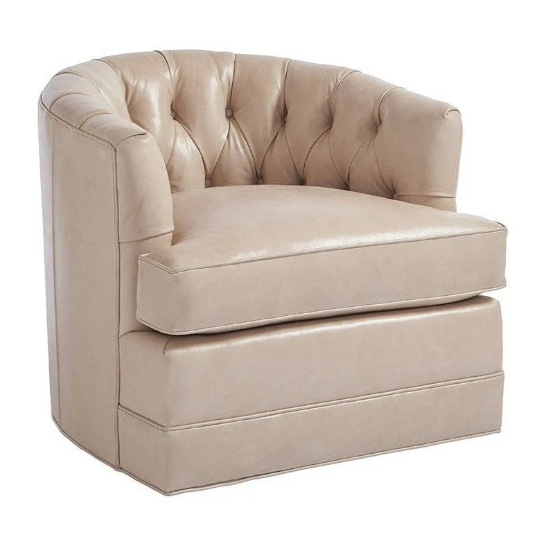 Barclay Butera Upholstery Cliffhaven Swivel Chair - Image 7