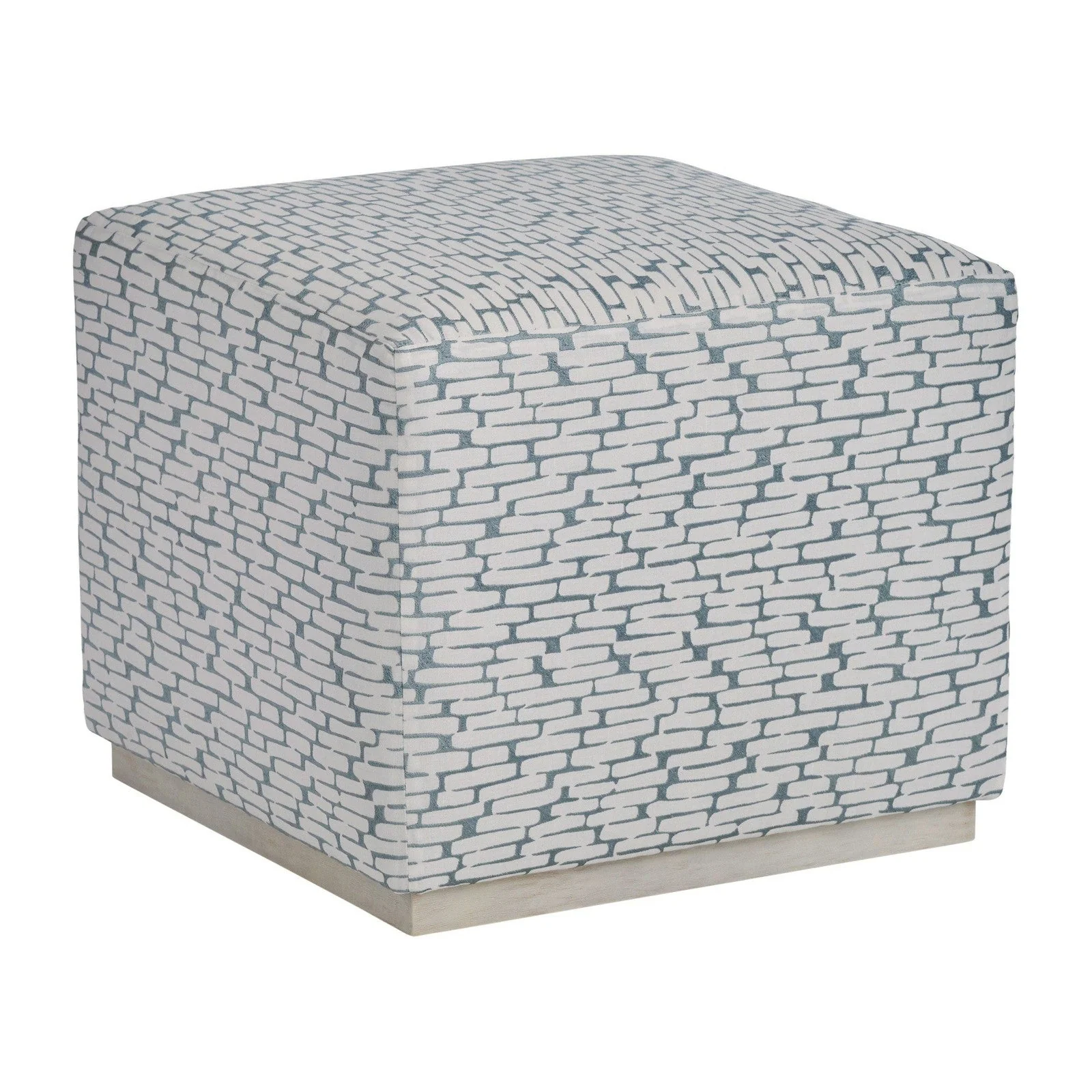 Barclay Butera Upholstery Colby Ottoman - 21.5 Inch - Image 9