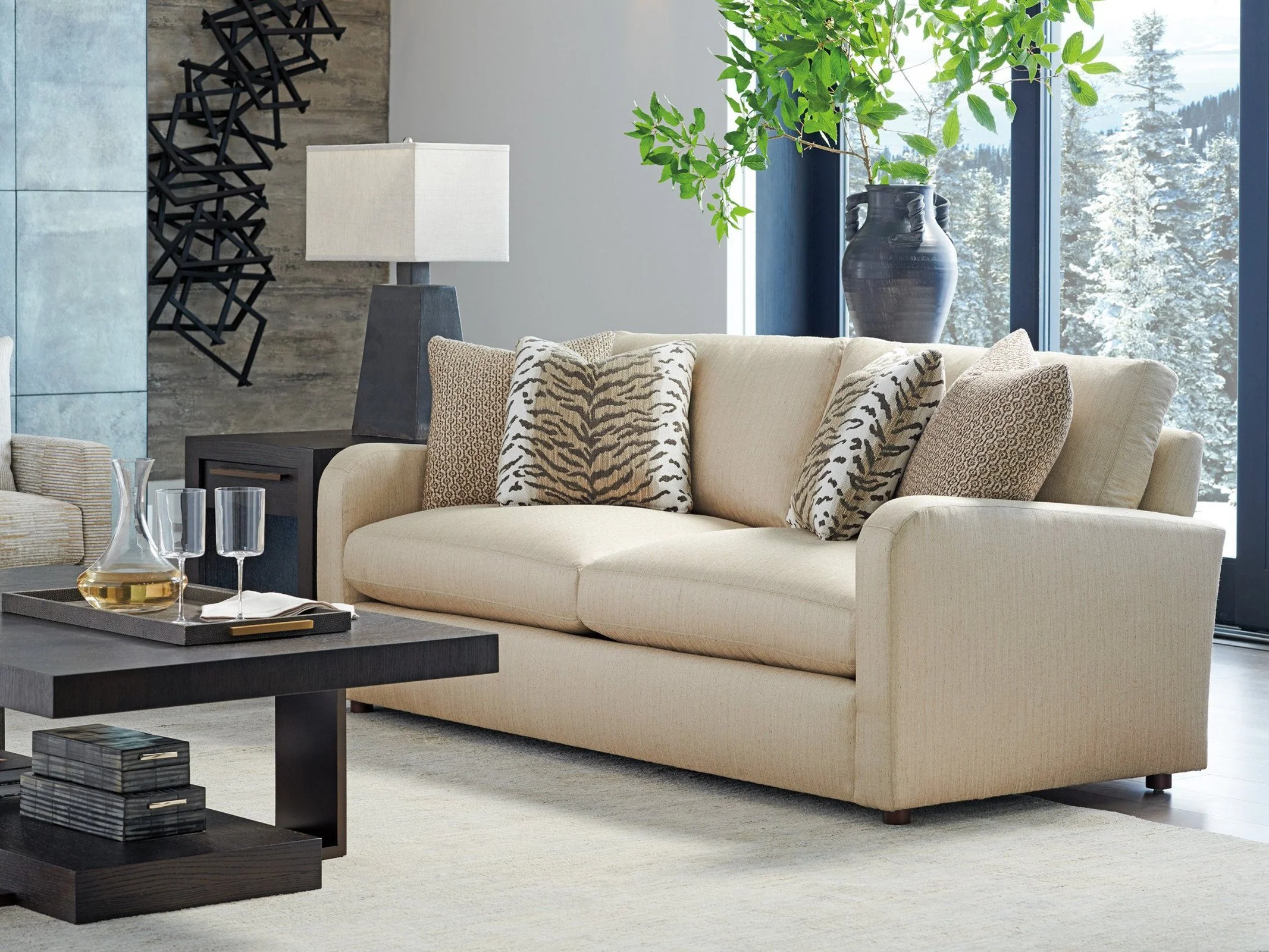 Barclay Butera Upholstery Grant Demi Sofa - Image 3