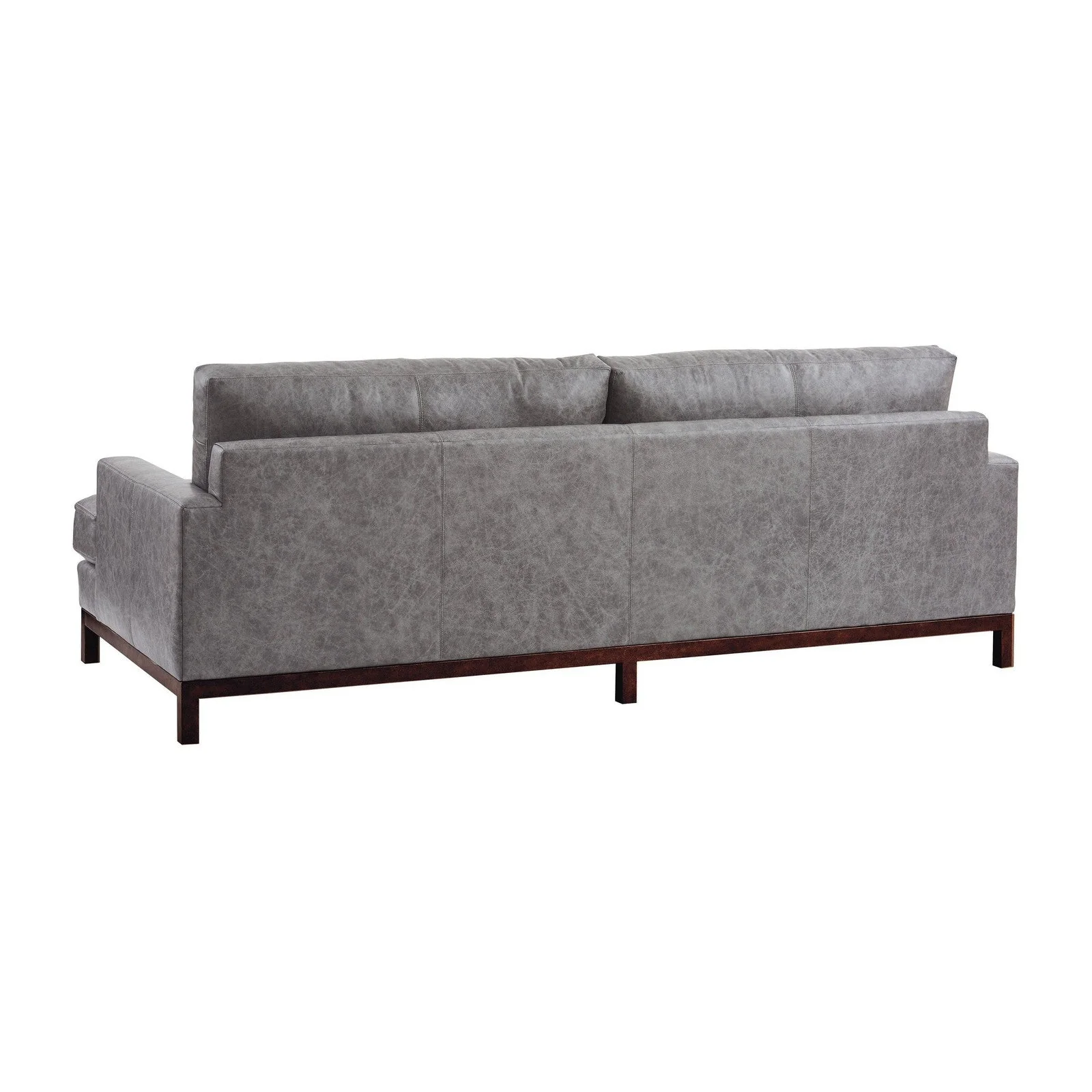 Barclay Butera Upholstery Horizon Leather Sofa - 88 Inch - Image 2
