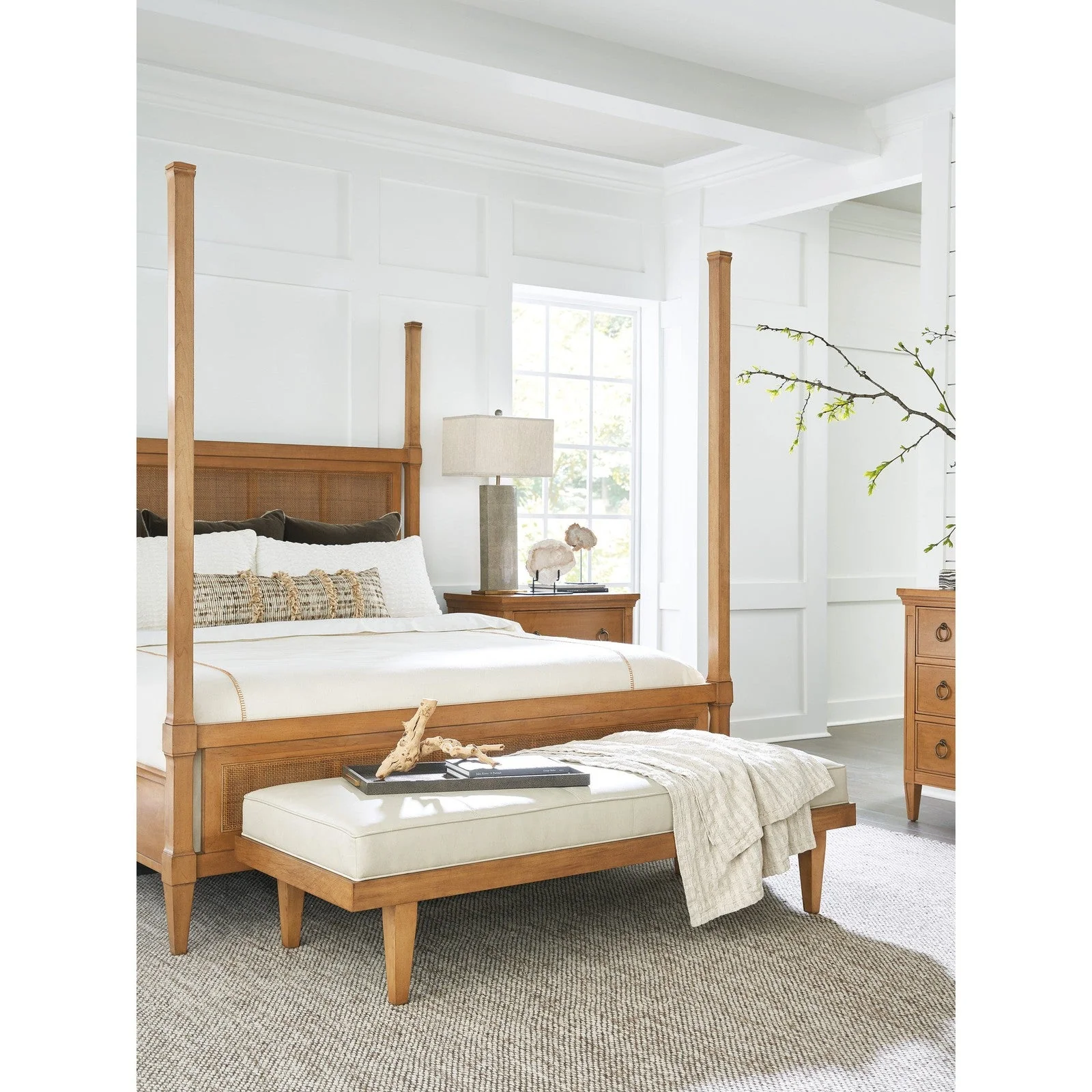 Barclay Butera Upholstery Lagunita Bench - Image 4