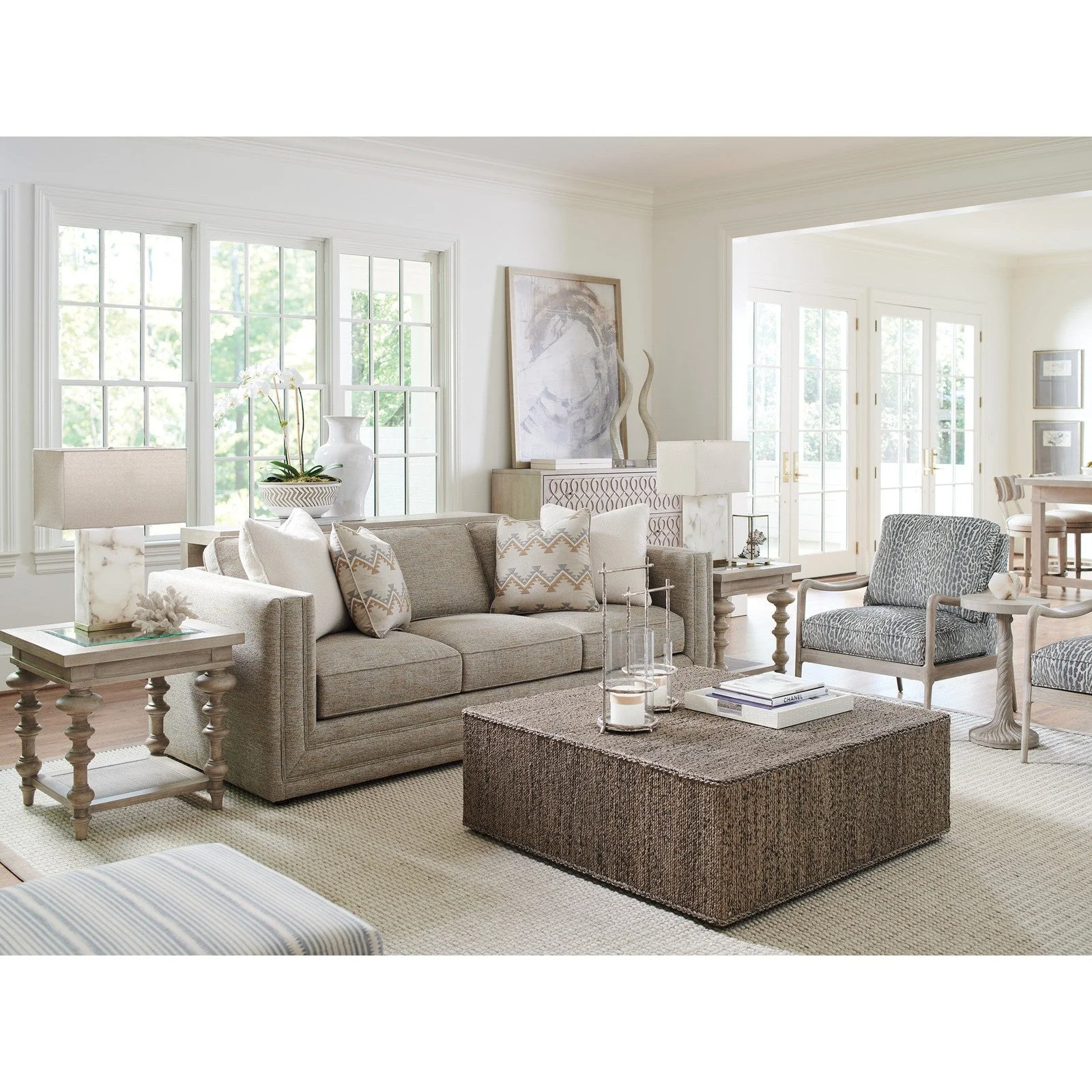 Barclay Butera Upholstery Leblanc Chair - 29 Inch - Image 3