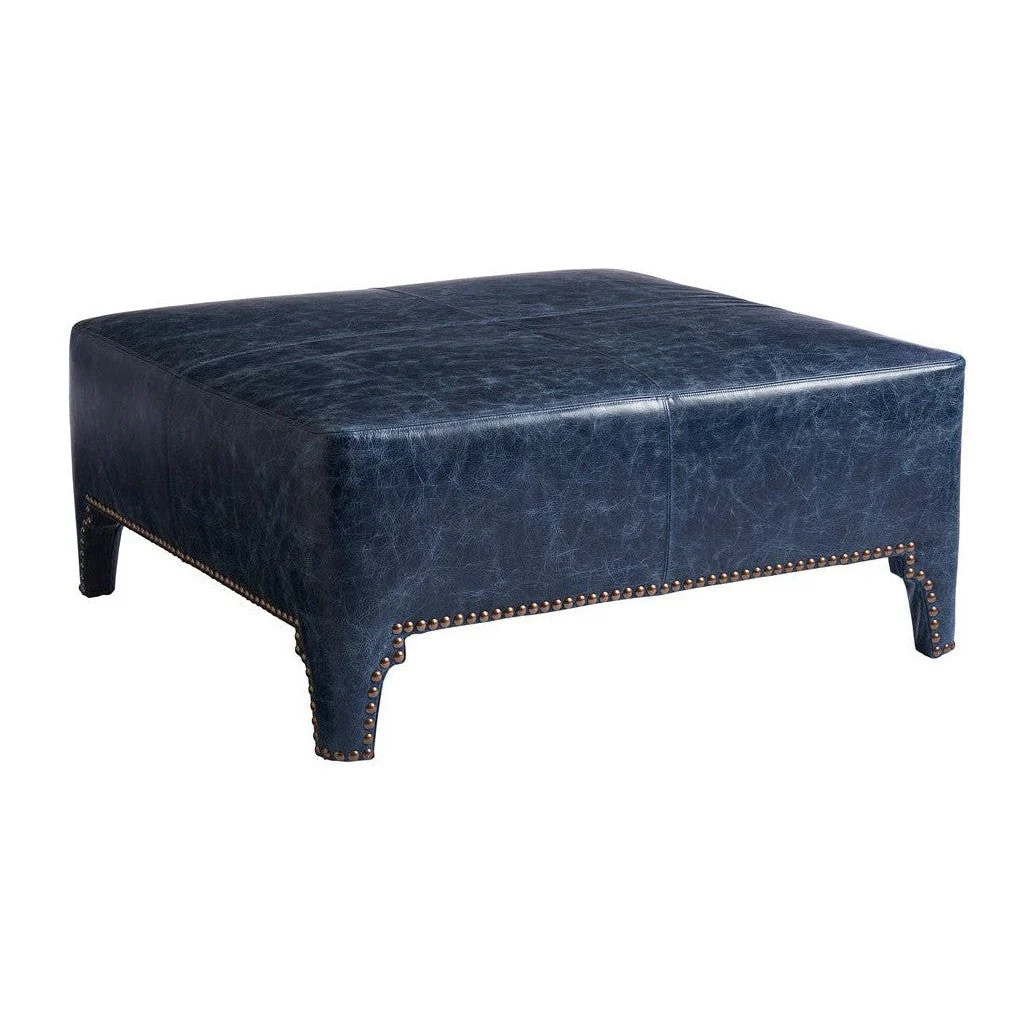 Barclay Butera Upholstery Sheffield Cocktail Ottoman - 43 Inch - Image 3