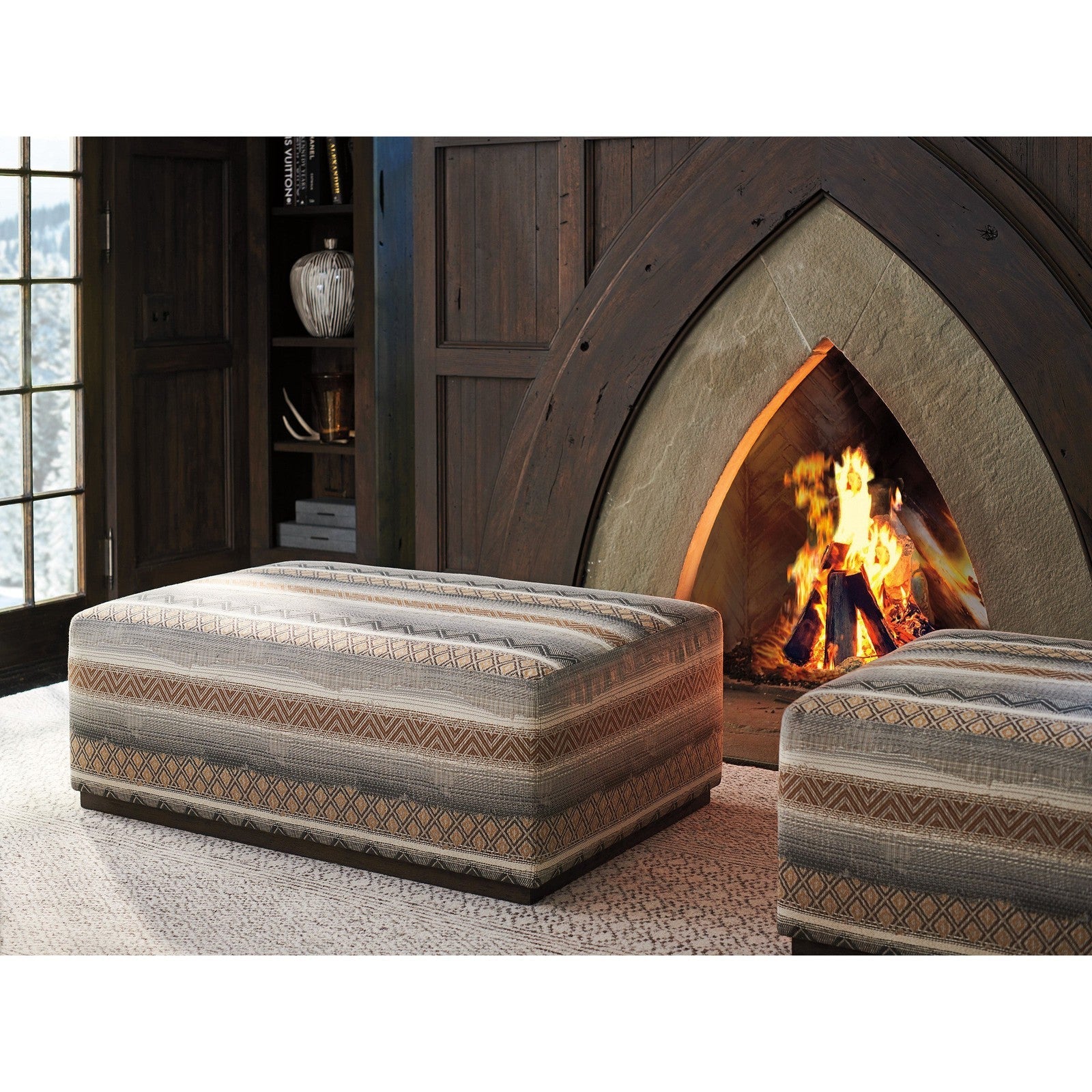 Barclay Butera Upholstery Sterling Ottoman - 45.5 Inch - Image 2