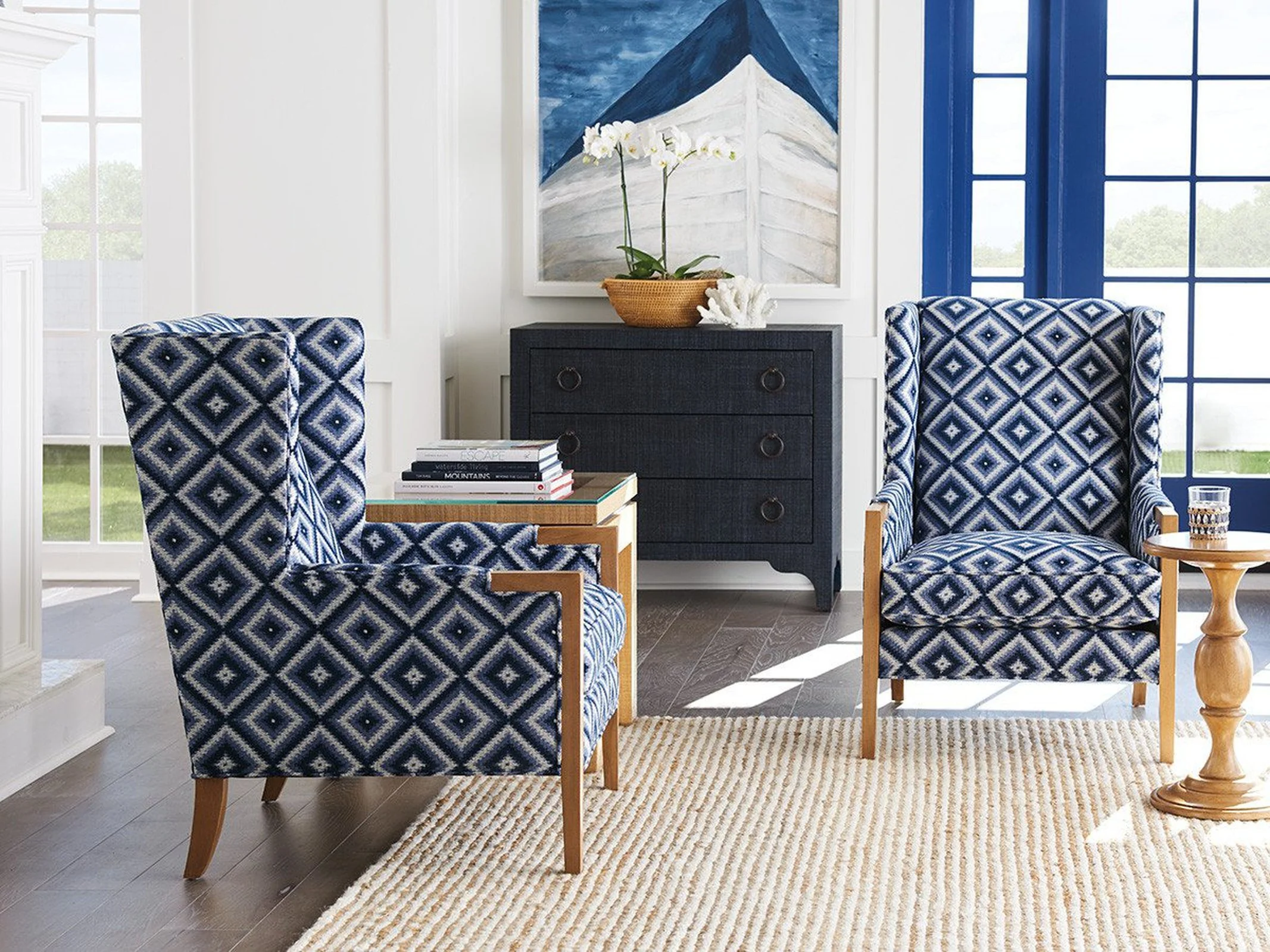 Barclay Butera Upholstery Stratton Wing Chair - Image 2