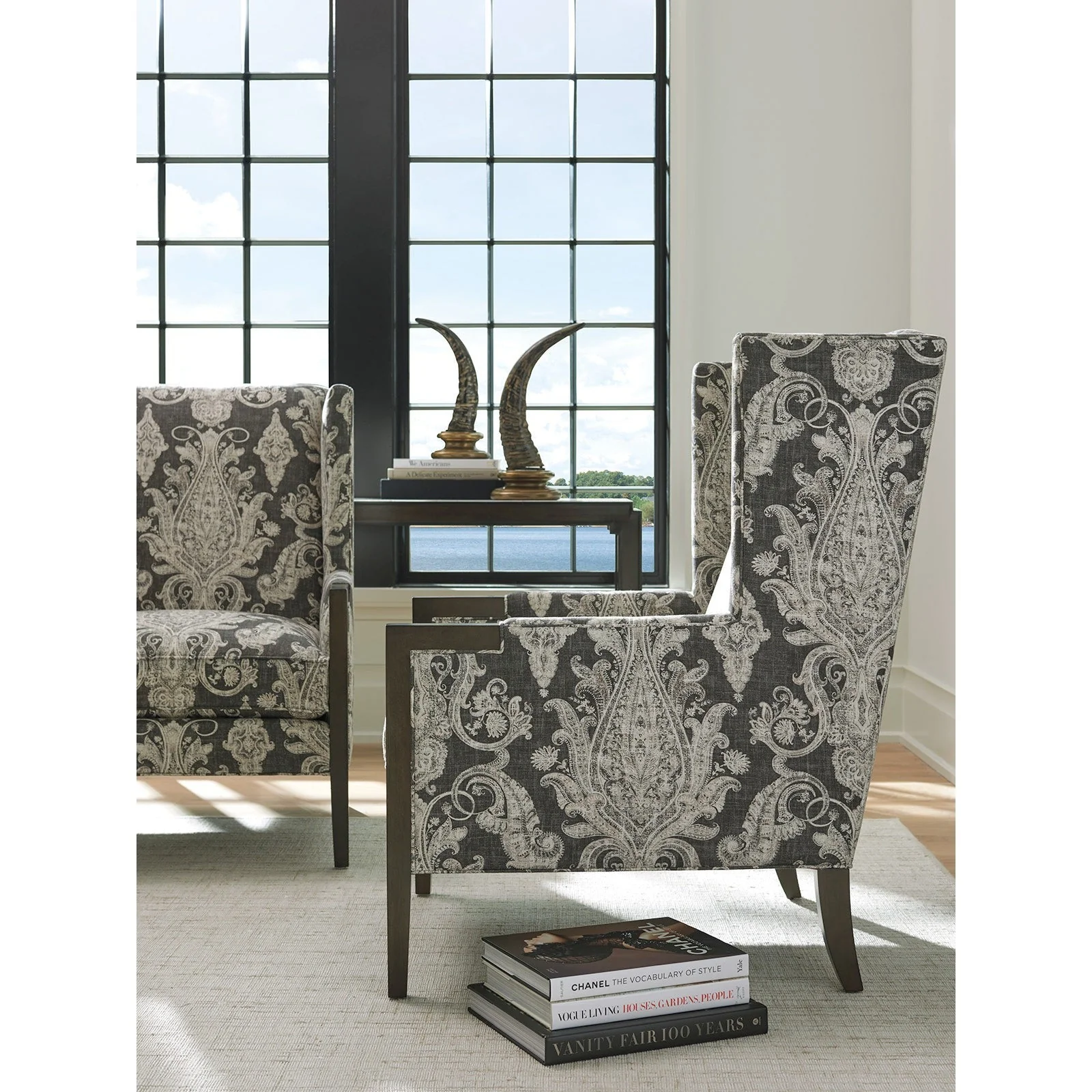 Barclay Butera Upholstery Stratton Wing Chair - 29.5 Inch - Image 2