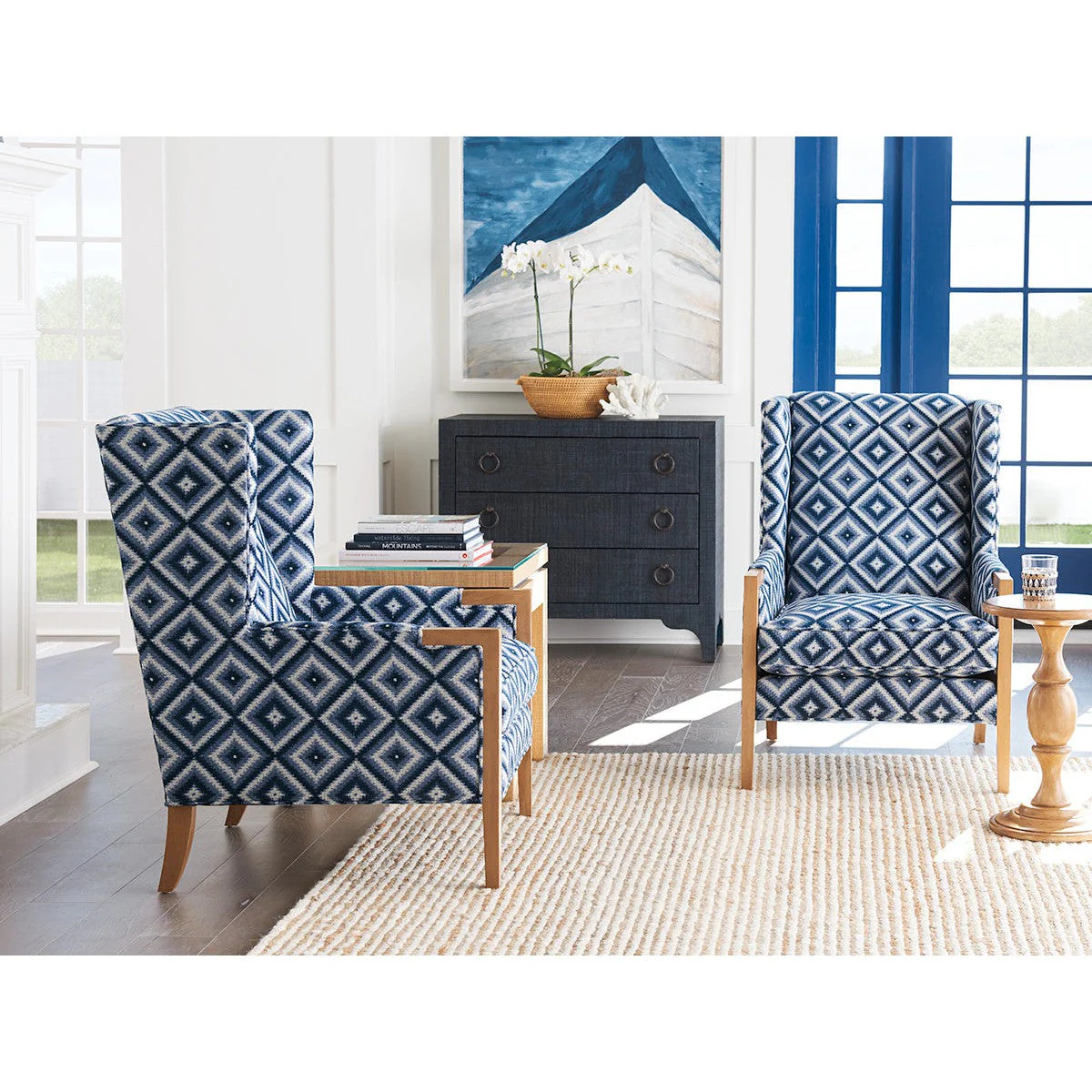 Barclay Butera Upholstery Stratton Wing Chair - 29.5 Inch - Image 5