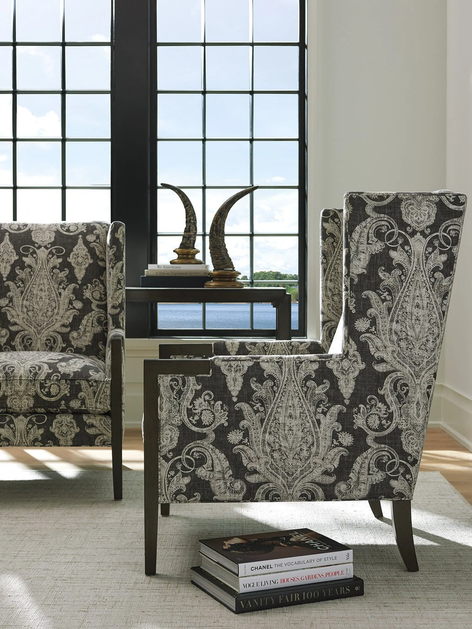 Barclay Butera Upholstery Stratton Wing Chair - Image 4