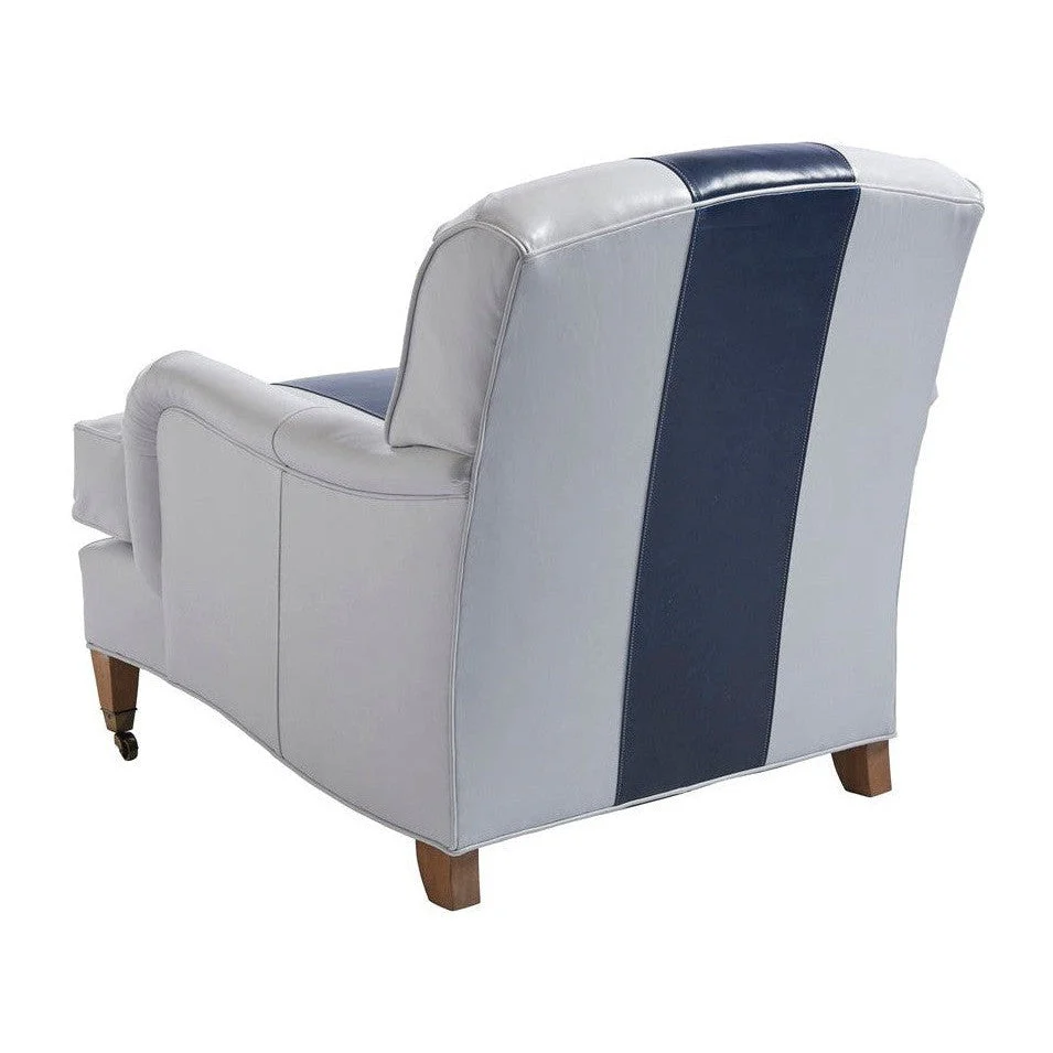 Barclay Butera Upholstery Sydney Chair With Brass Caster - Image 12