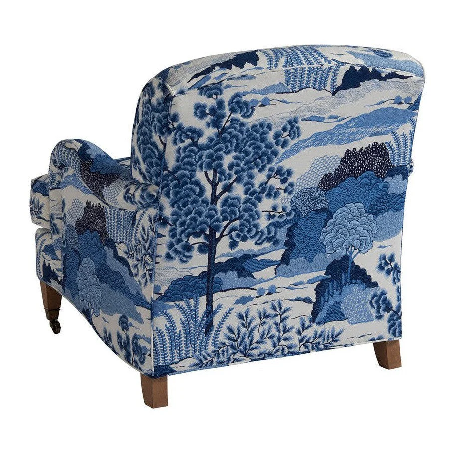 Barclay Butera Upholstery Sydney Chair With Brass Caster - Image 8