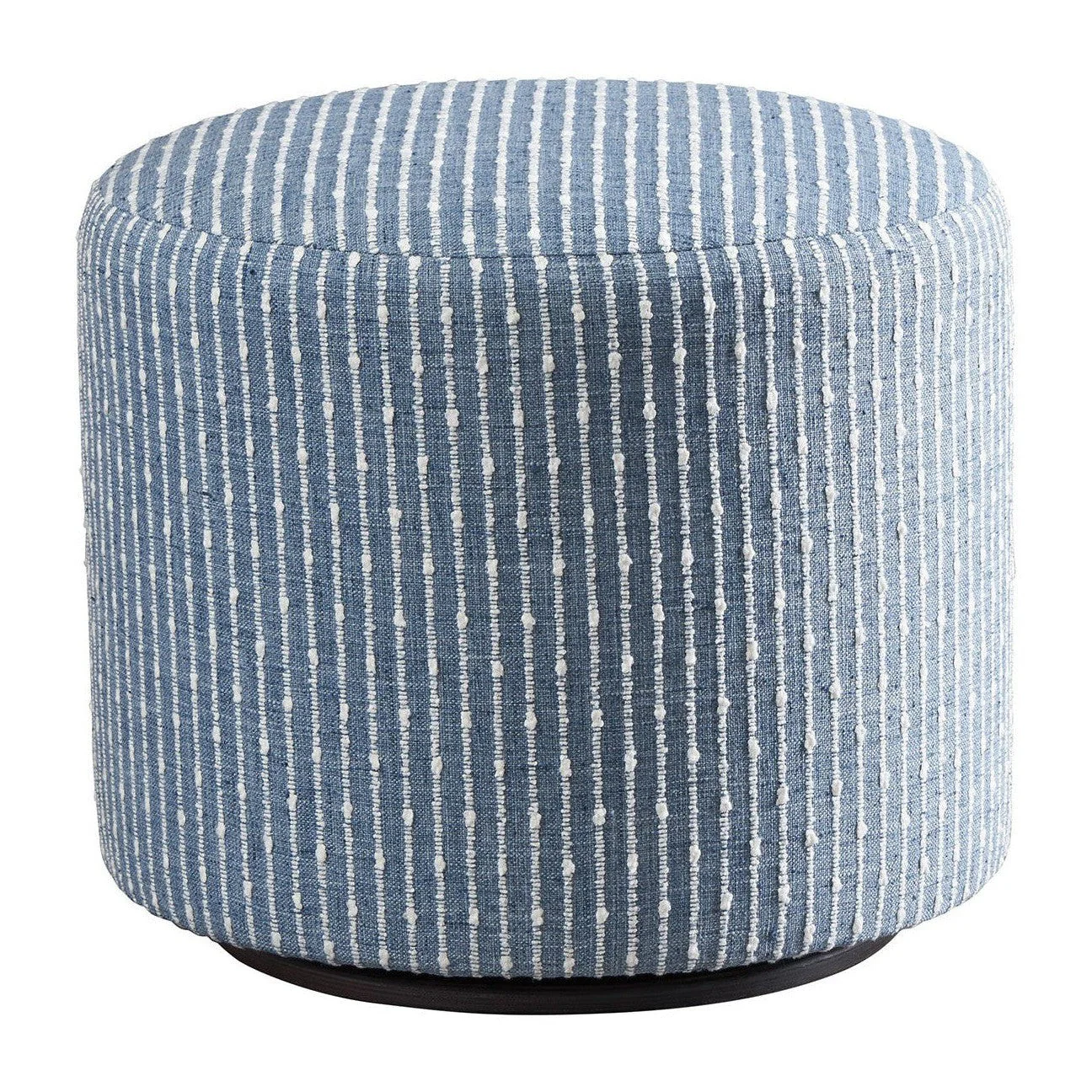 Barclay Butera Upholstery Three Arch Swivel Ottoman - Image 3