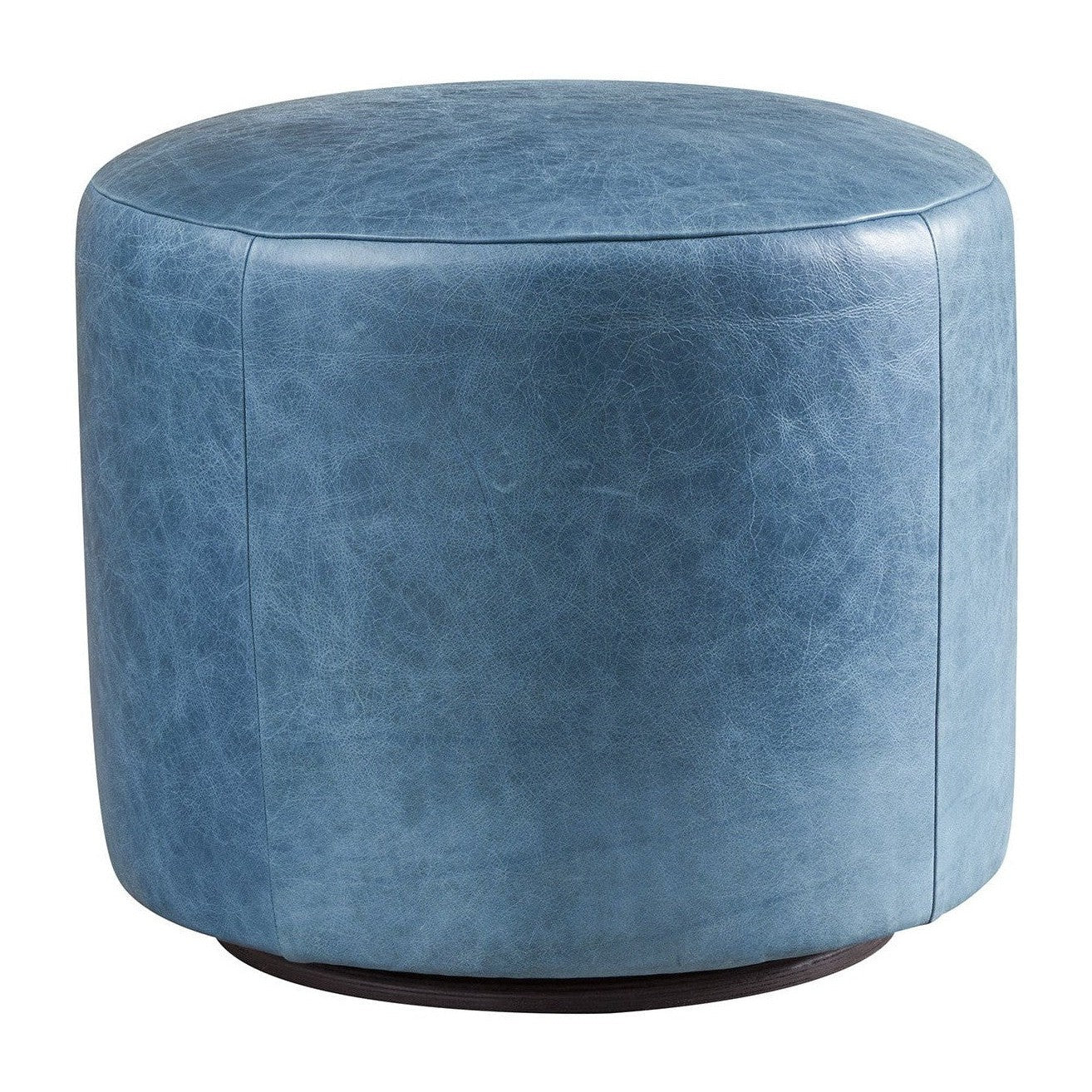 Barclay Butera Upholstery Three Arch Swivel Ottoman - Image 5