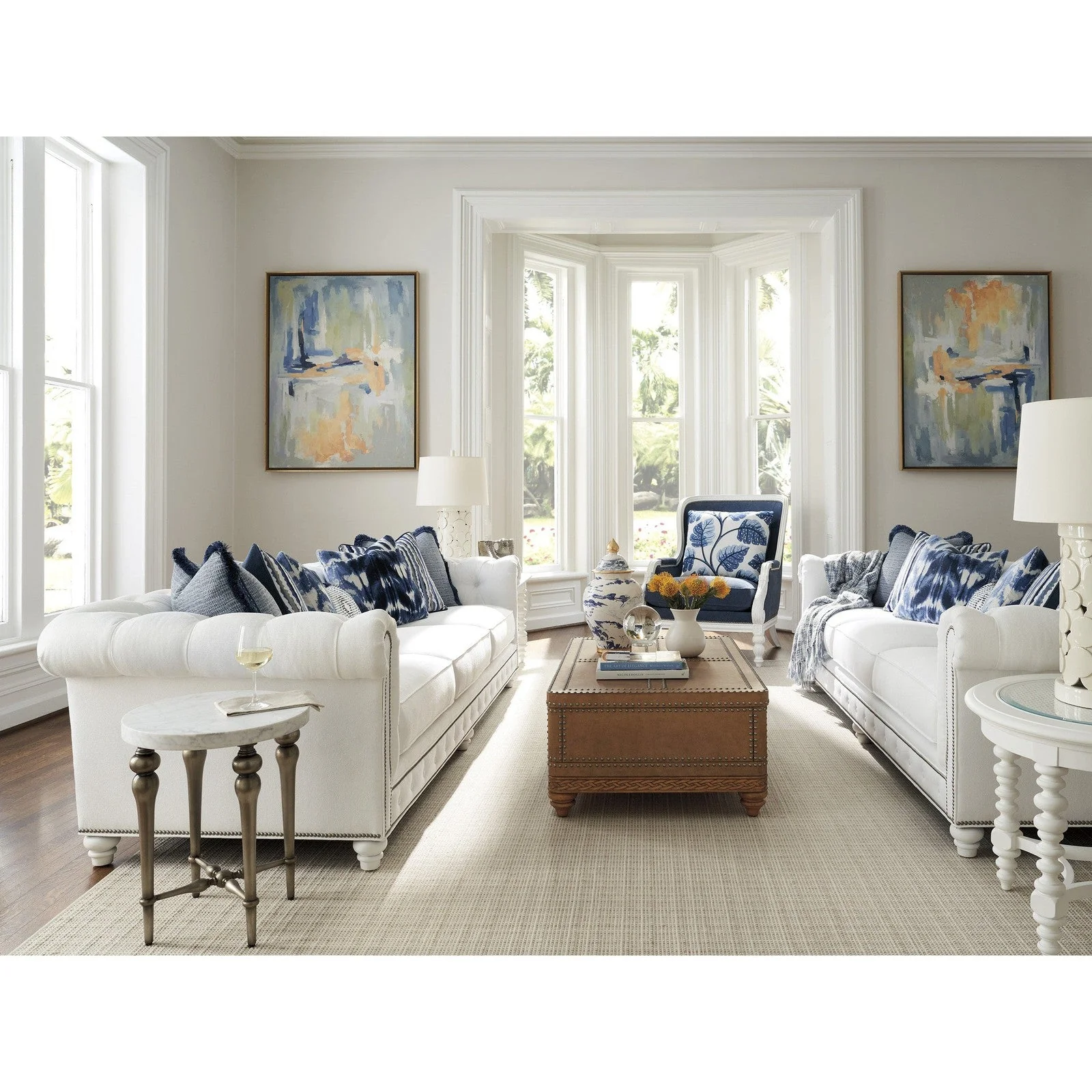 Barclay Butera Villa Blanca Argos Martini Table - Image 3