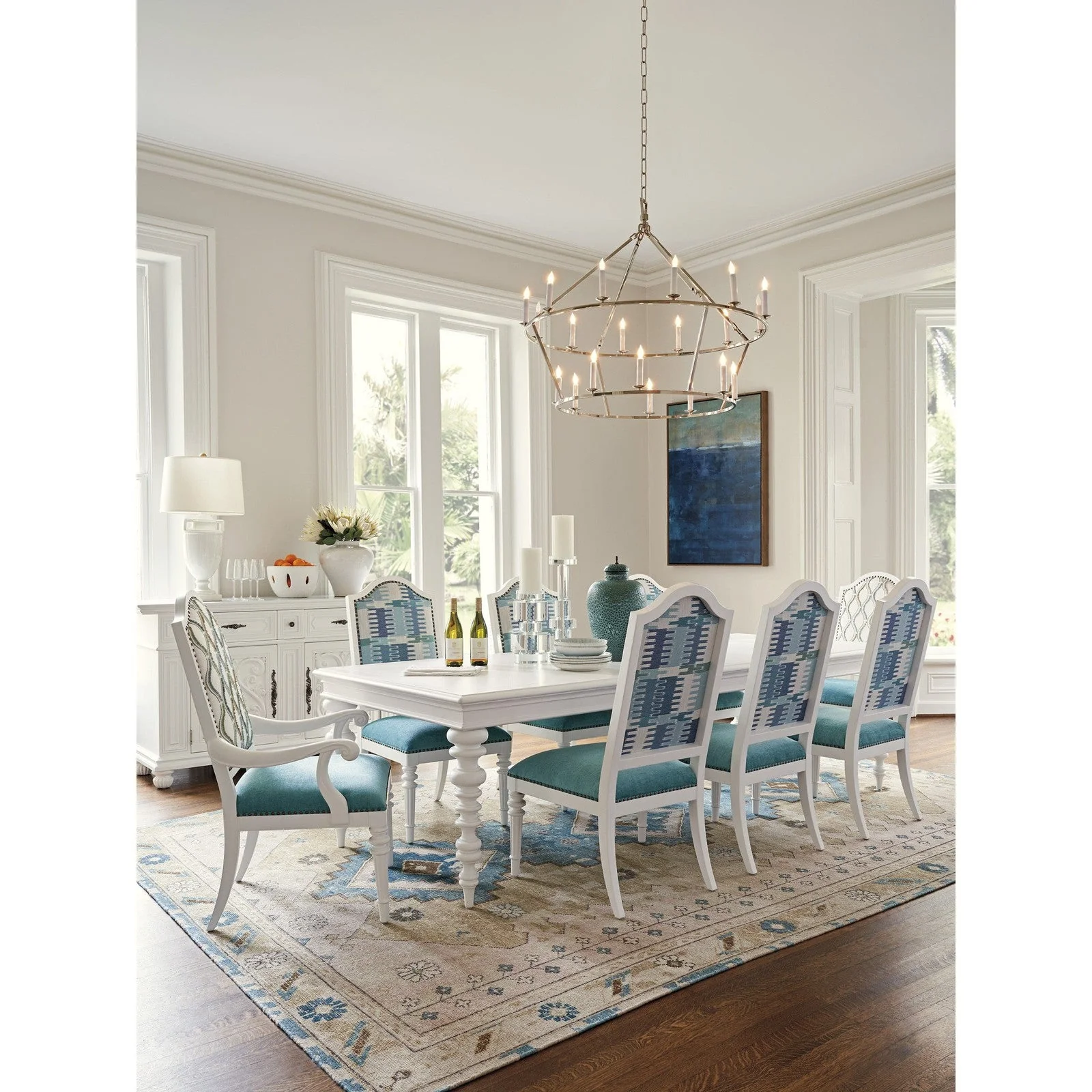 Barclay Butera Villa Blanca Corsica Upholstered Side Chair - Image 6