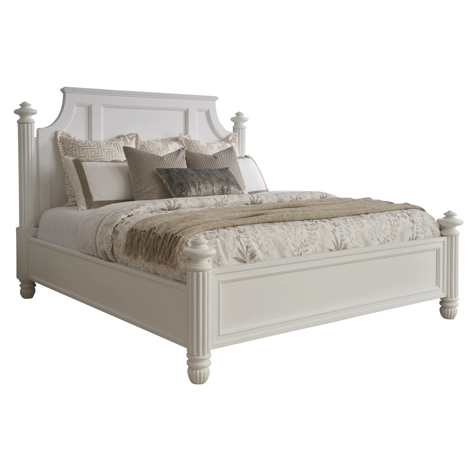 Barclay Butera Villa Blanca Santorini Panel Bed - Image 4