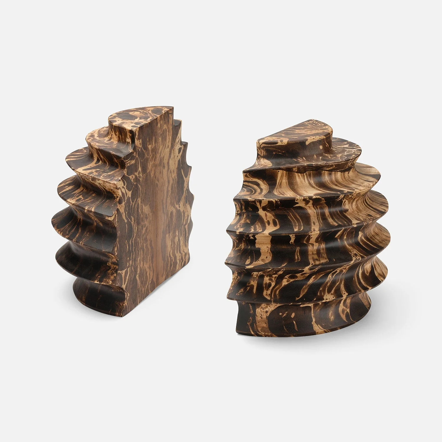 Baylor Mango Wood Bookend Set - Image 5